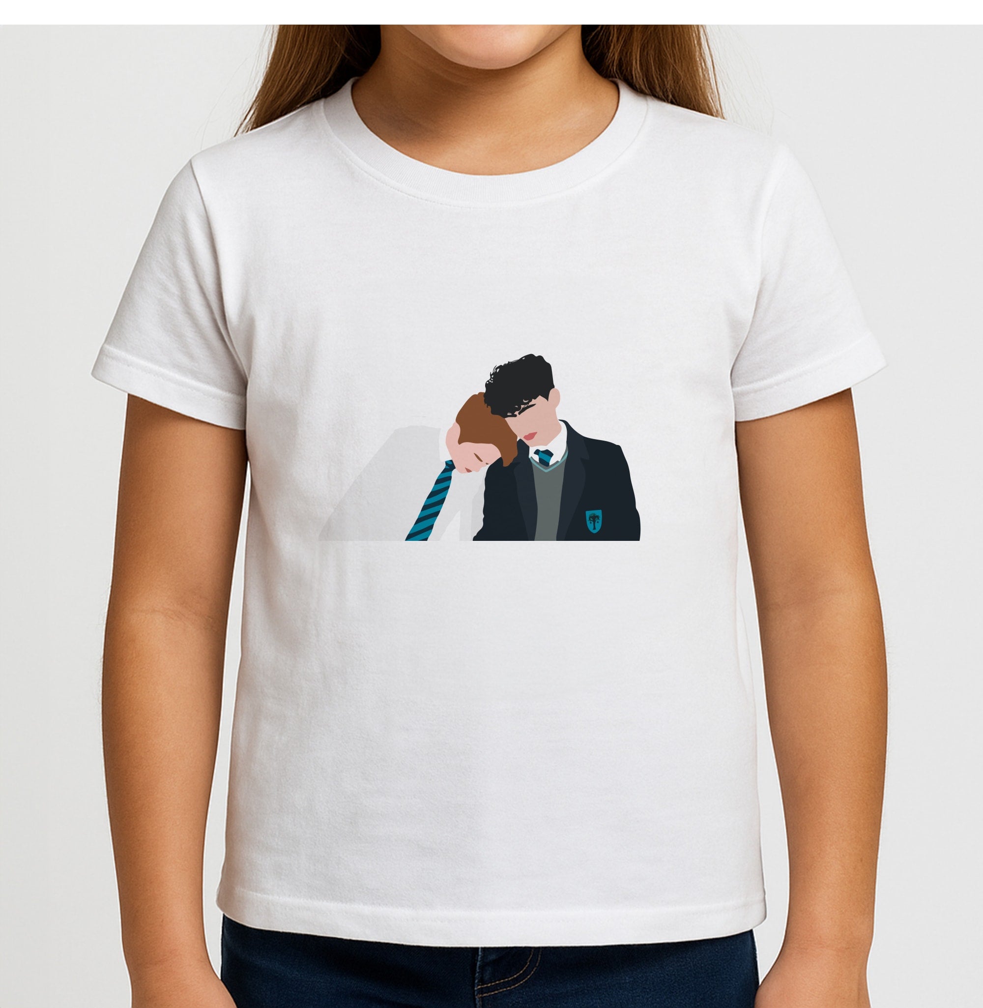 Nick And Charlie School Clothes - Heart TV Girls T-Shirt