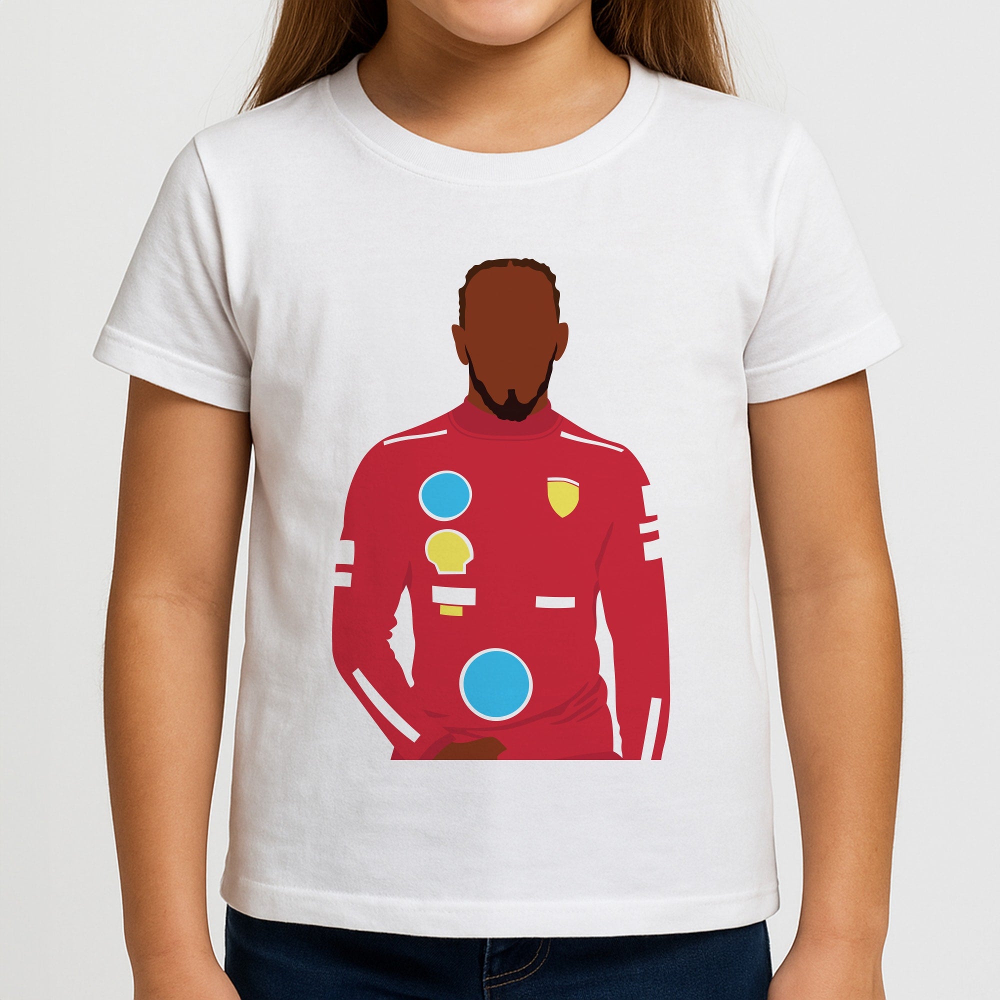 Hamilton In Red Girls T-Shirt