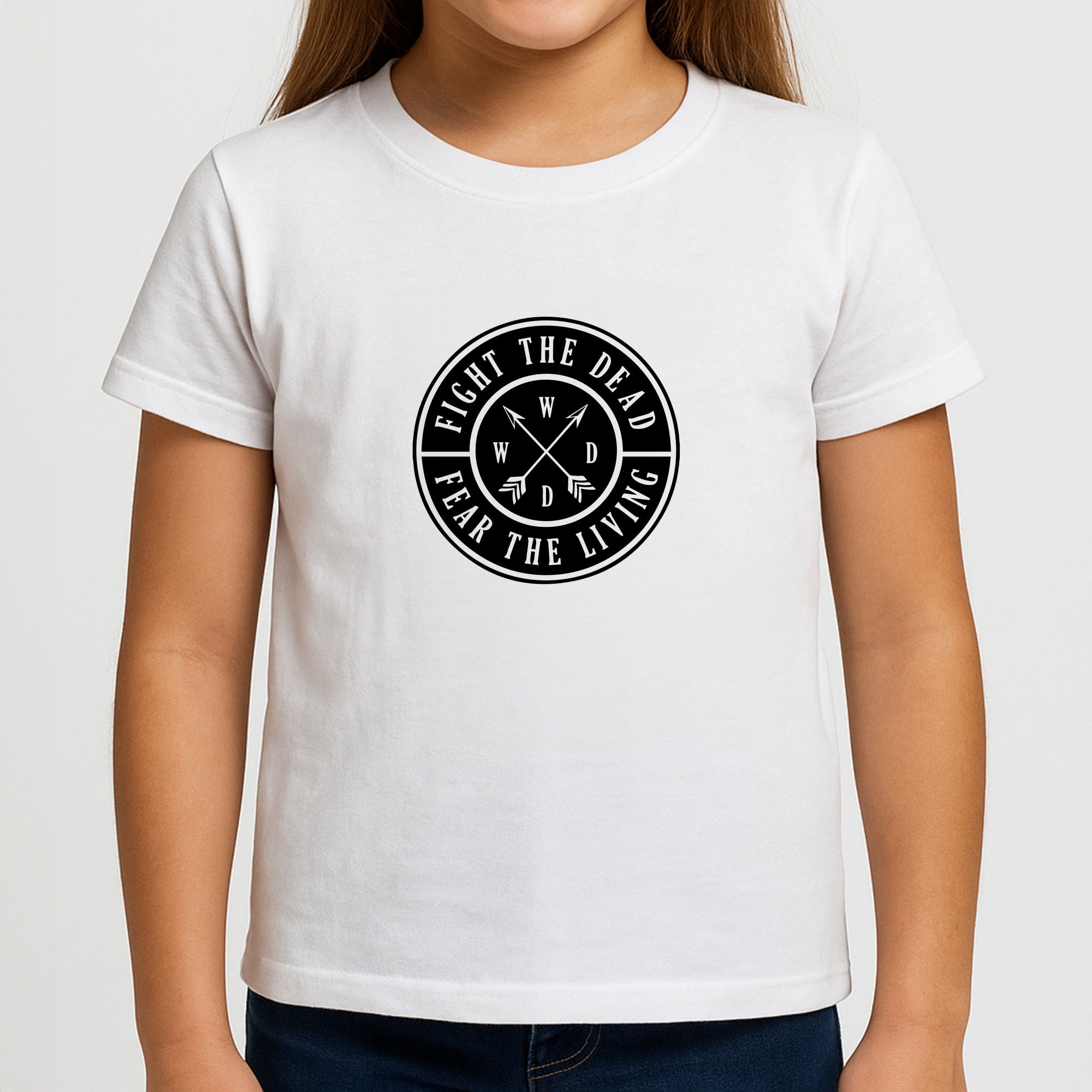 Fight The Dead, Fear The Living - TWD Girls T-Shirt