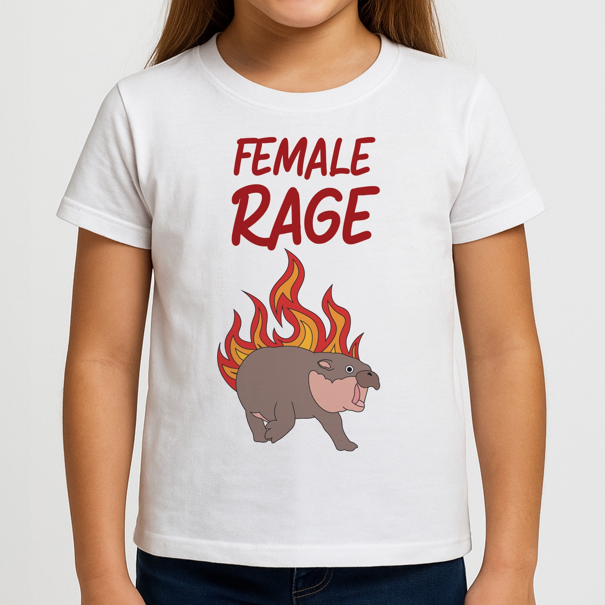 Female Rage Girls T-Shirt