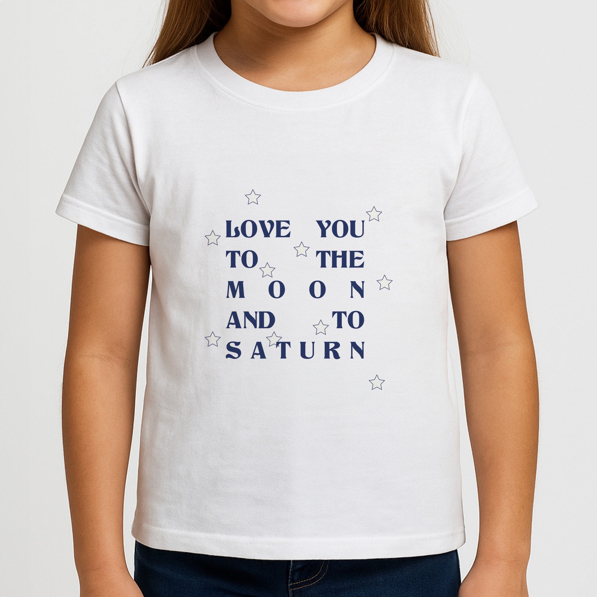Love You To The Moon And To Saturn - Taylor Girls T-Shirt