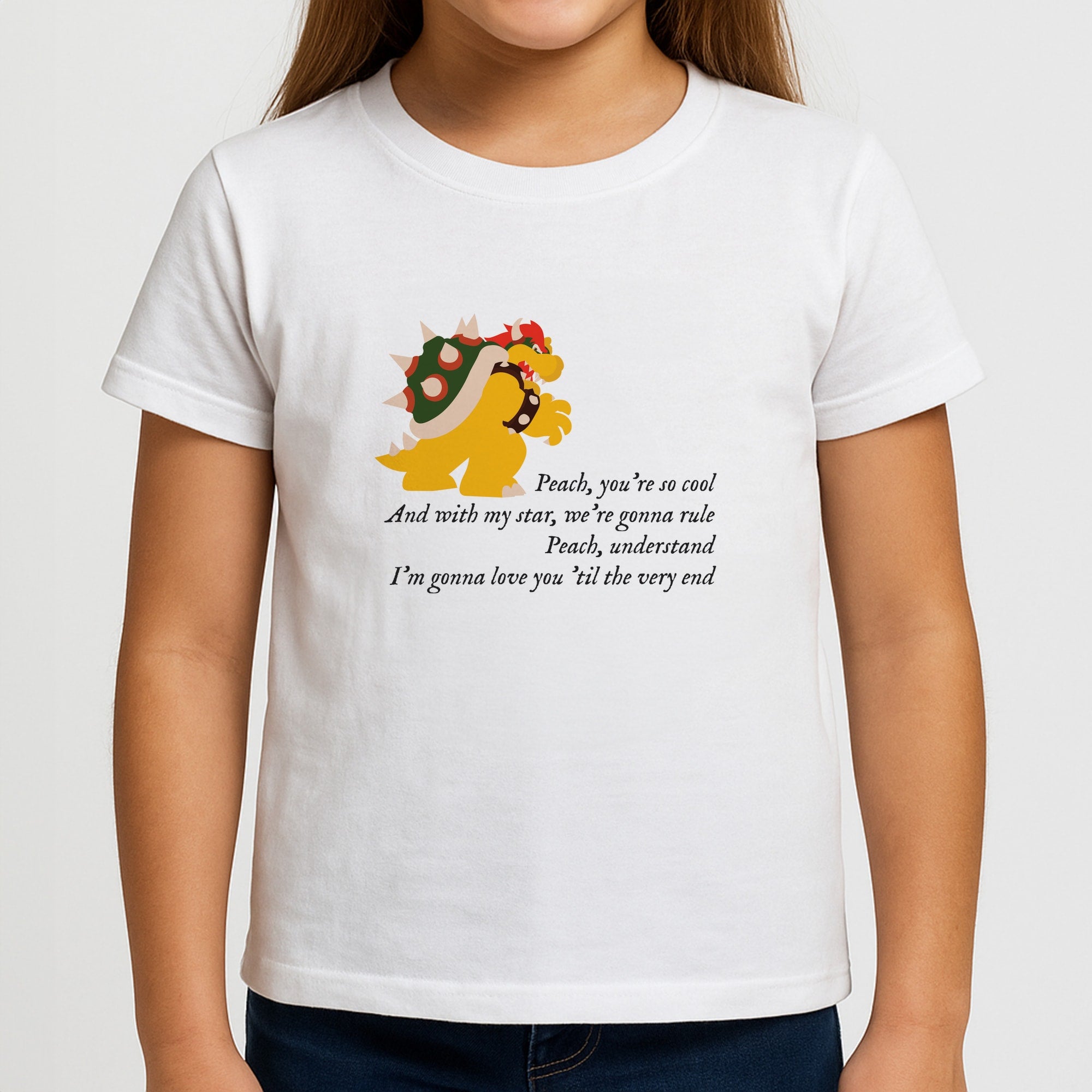 Peach, You're So Cool Girls T-Shirt