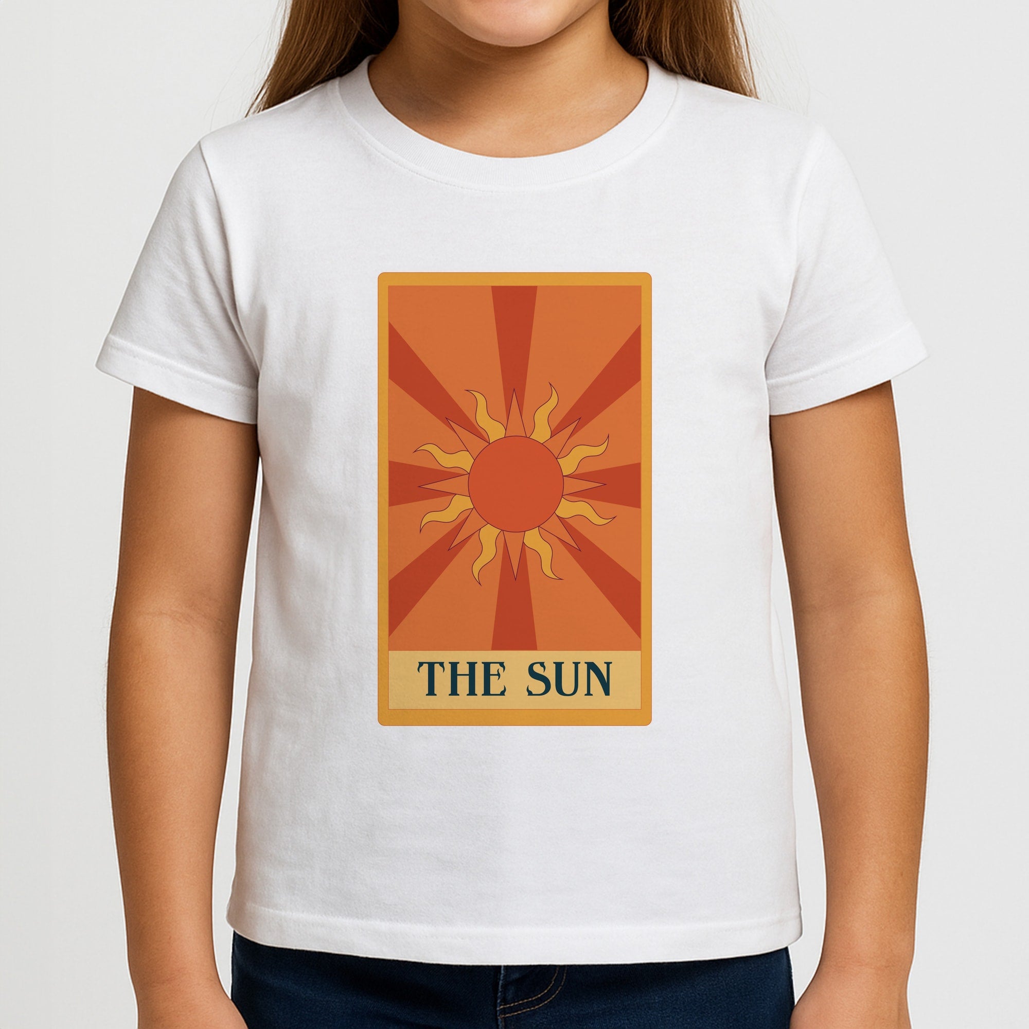 The Sun - Tarot Cards Girls T-Shirt