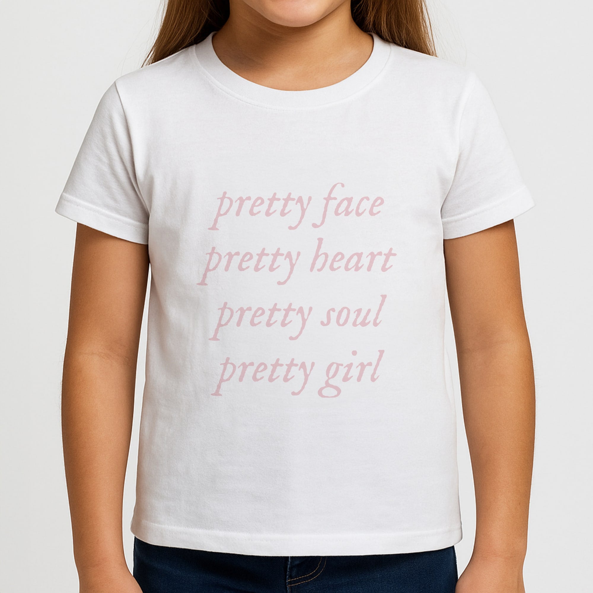 Pretty Girl - Clean Girl Aesthetic Girls T-Shirt