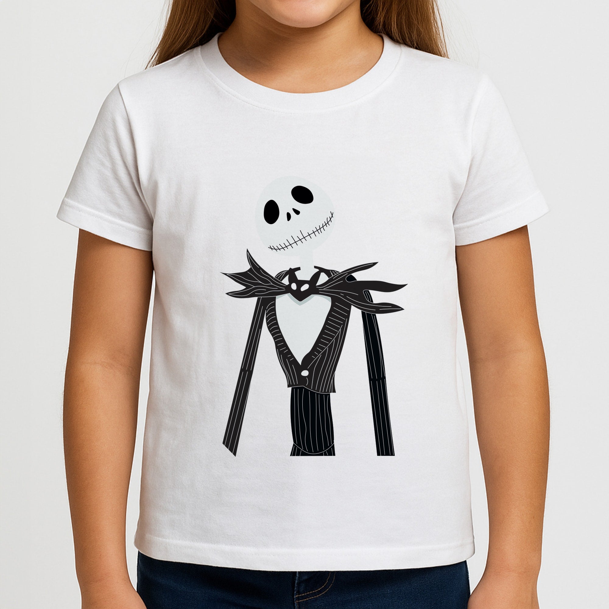 Jack Skellington Blue - TNBC Girls T-Shirt
