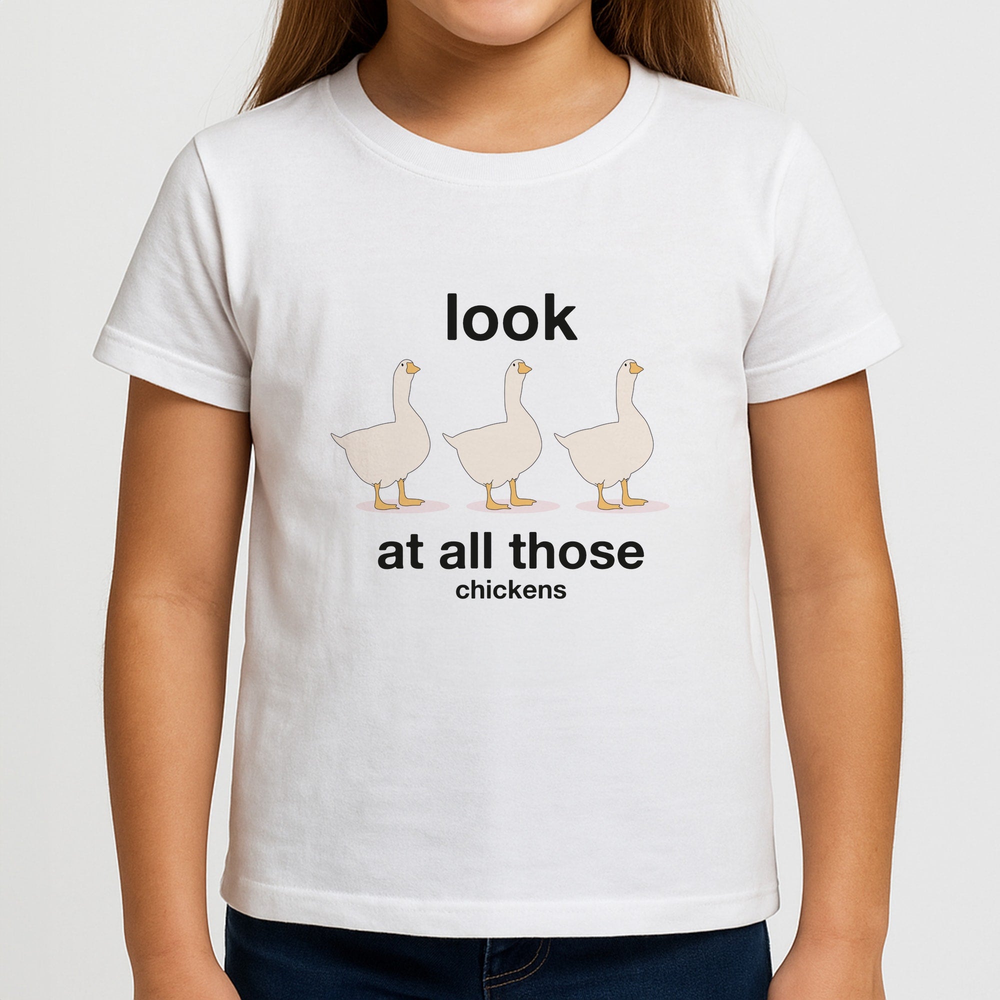 Look At All Those Chickens - Memes Girls T-Shirt
