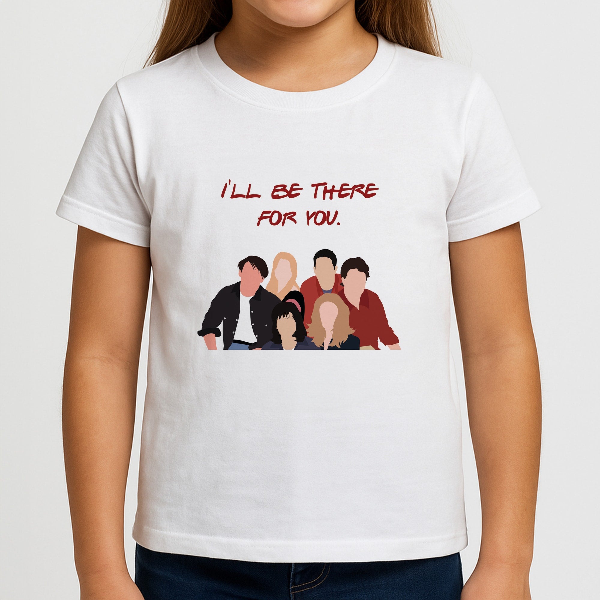 I'll Be There For You Cast Girls T-Shirt