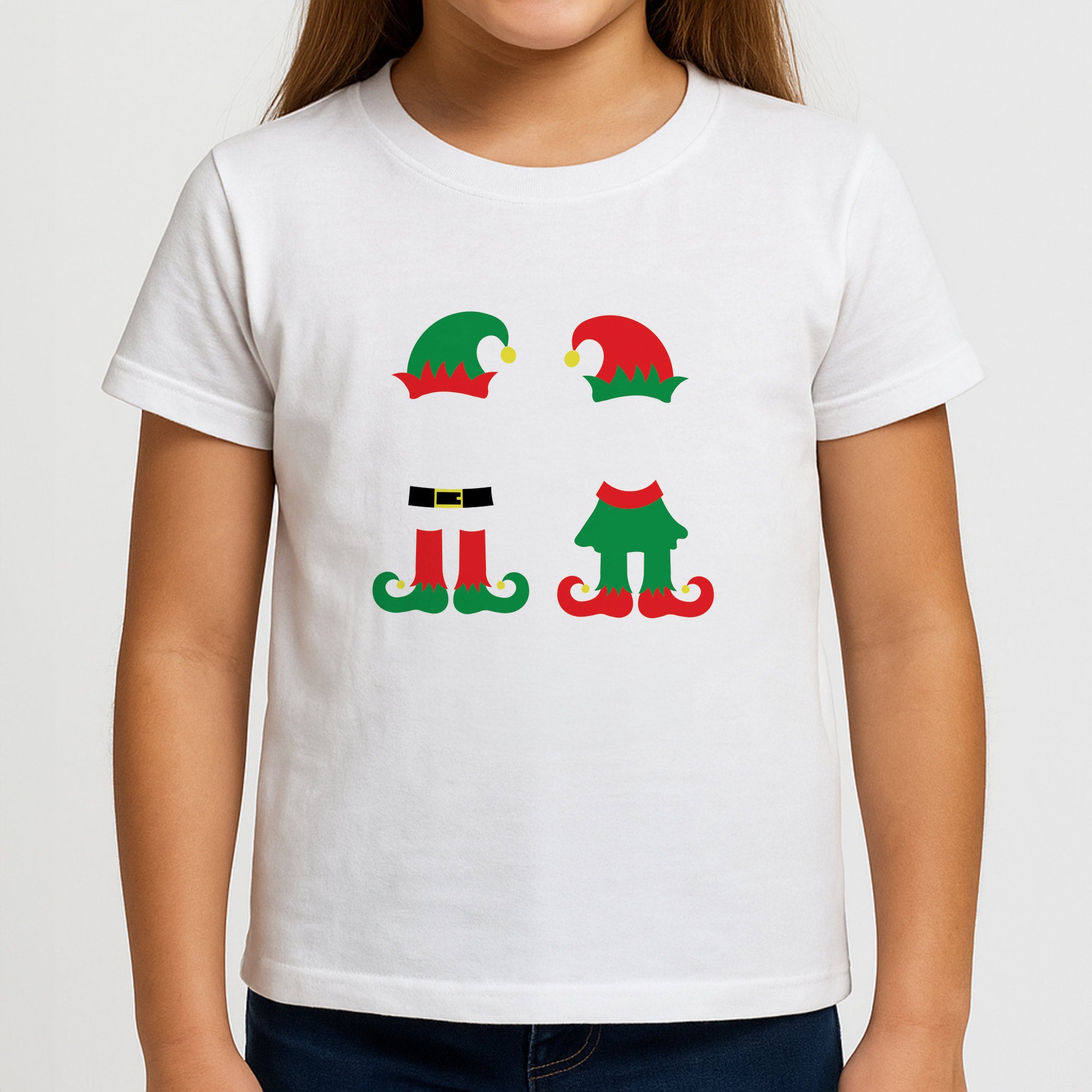 Elf Body - Christmas Girls T-Shirt