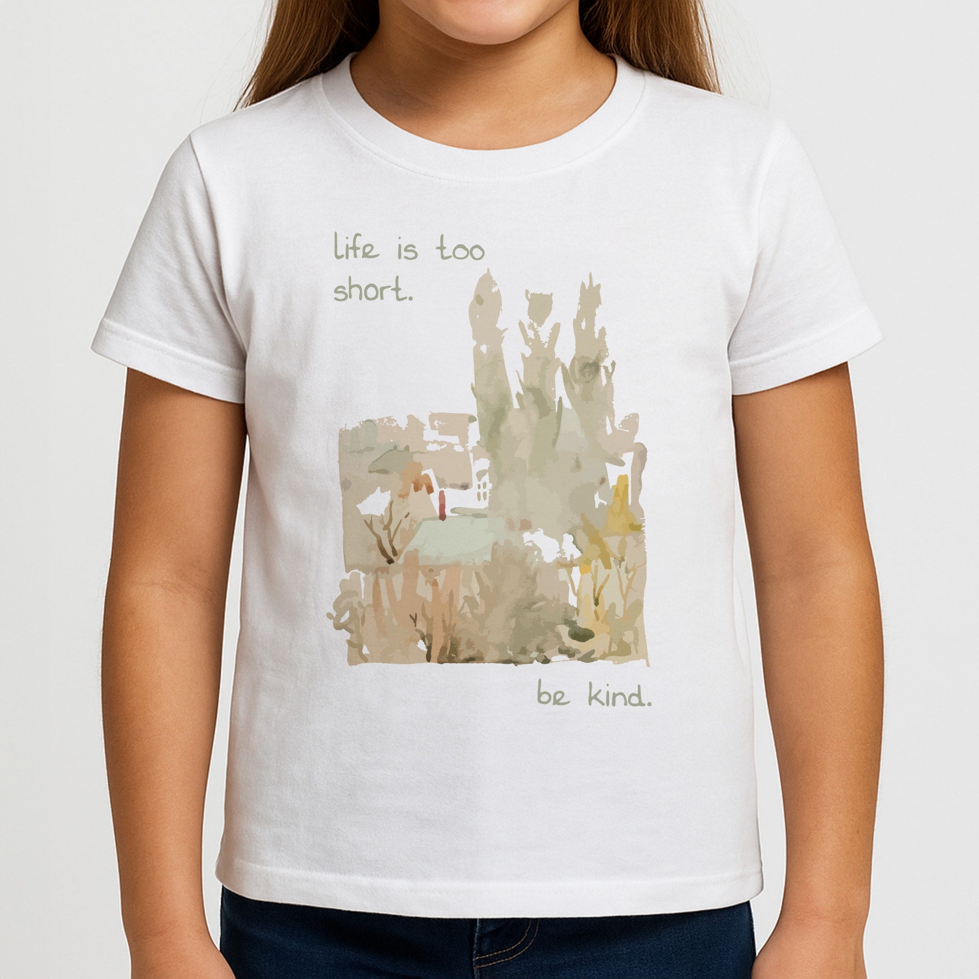 Life Is Too Short Girls T-Shirt