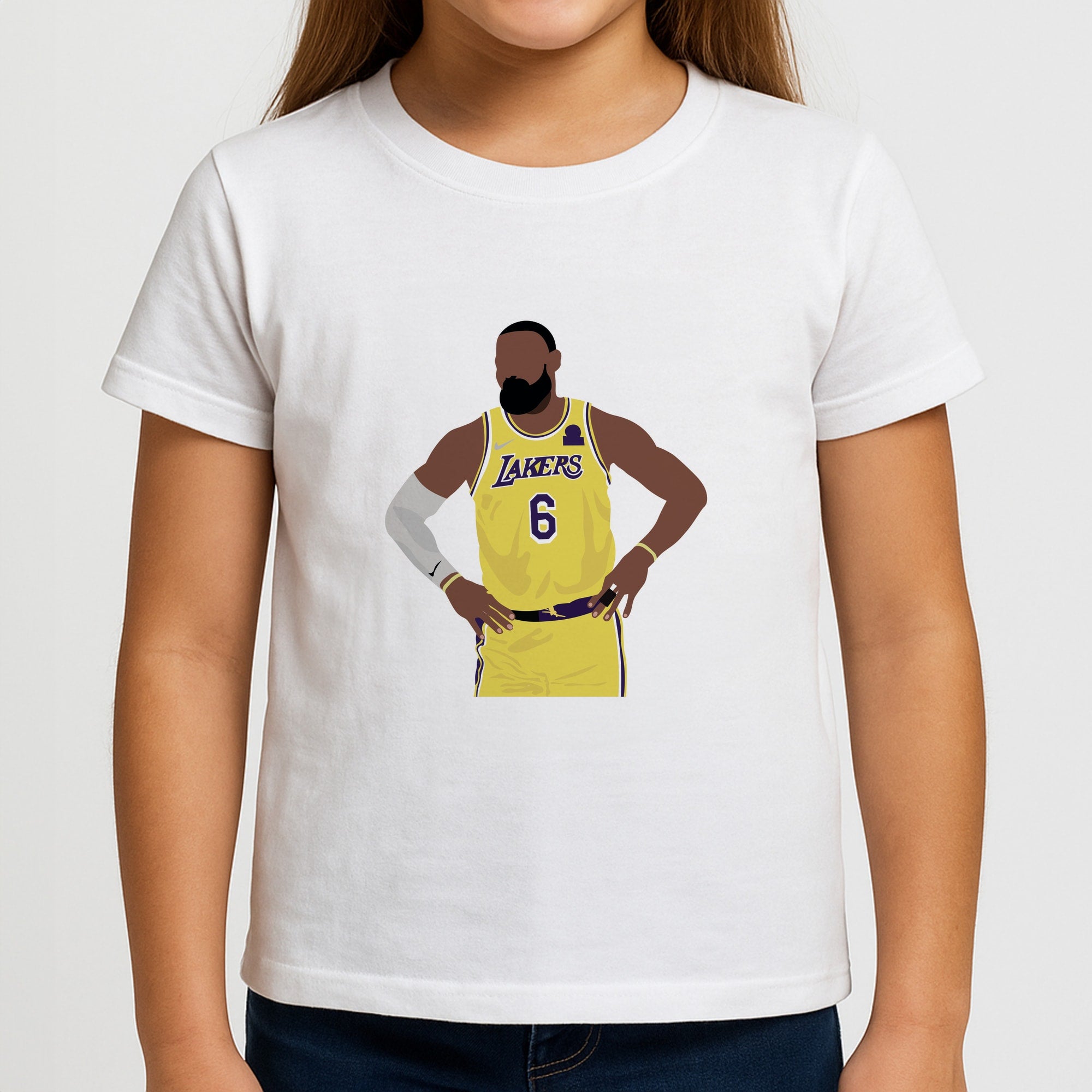 Lebron - Baskteball Girls T-Shirt