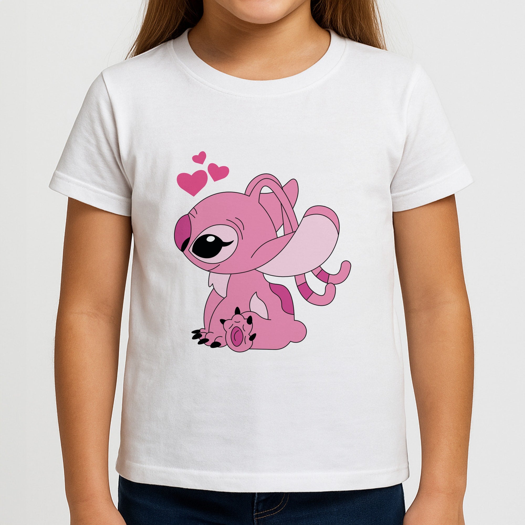 Angel Valentine's Girls T-Shirt