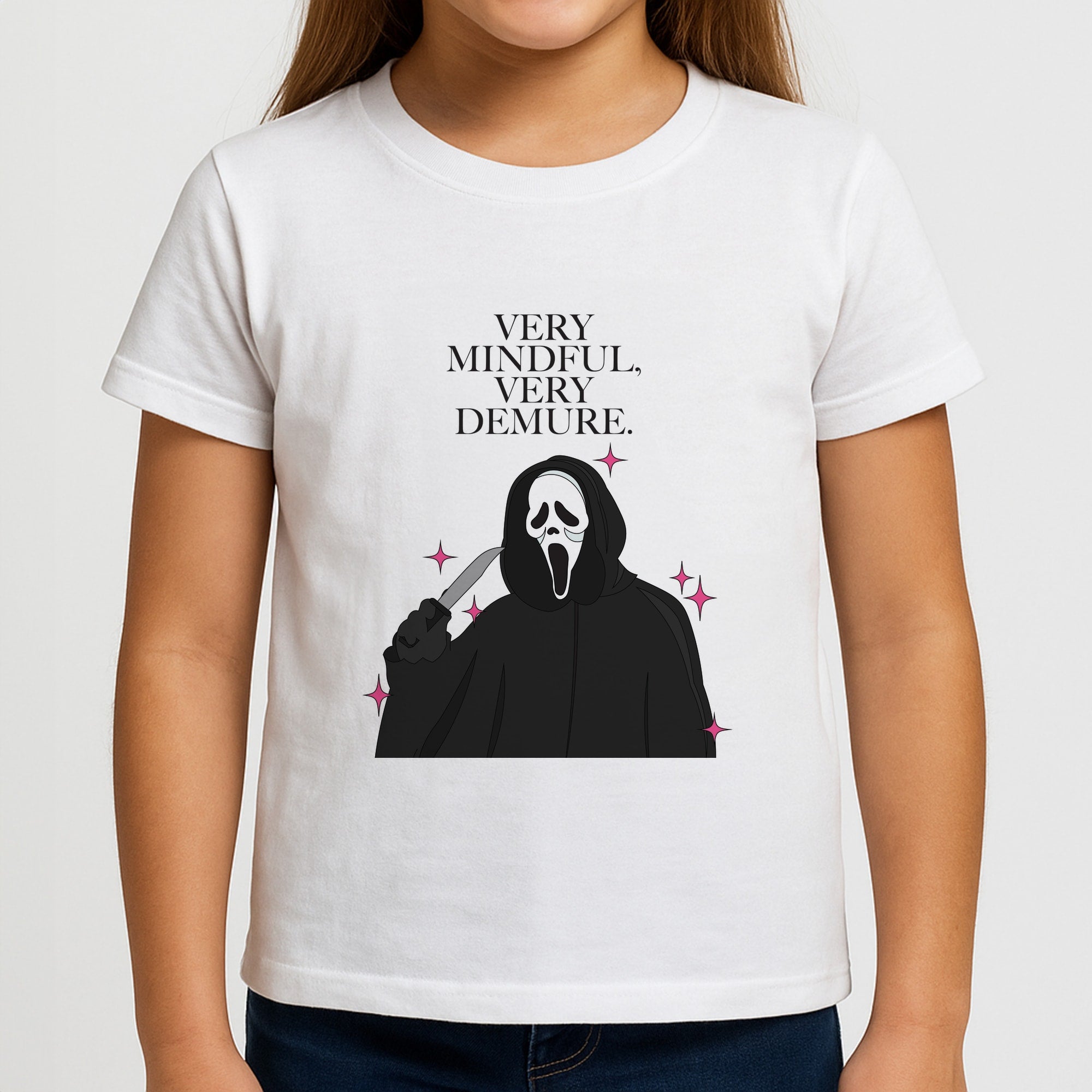 Very Mindful, Very Demure Girls T-Shirt