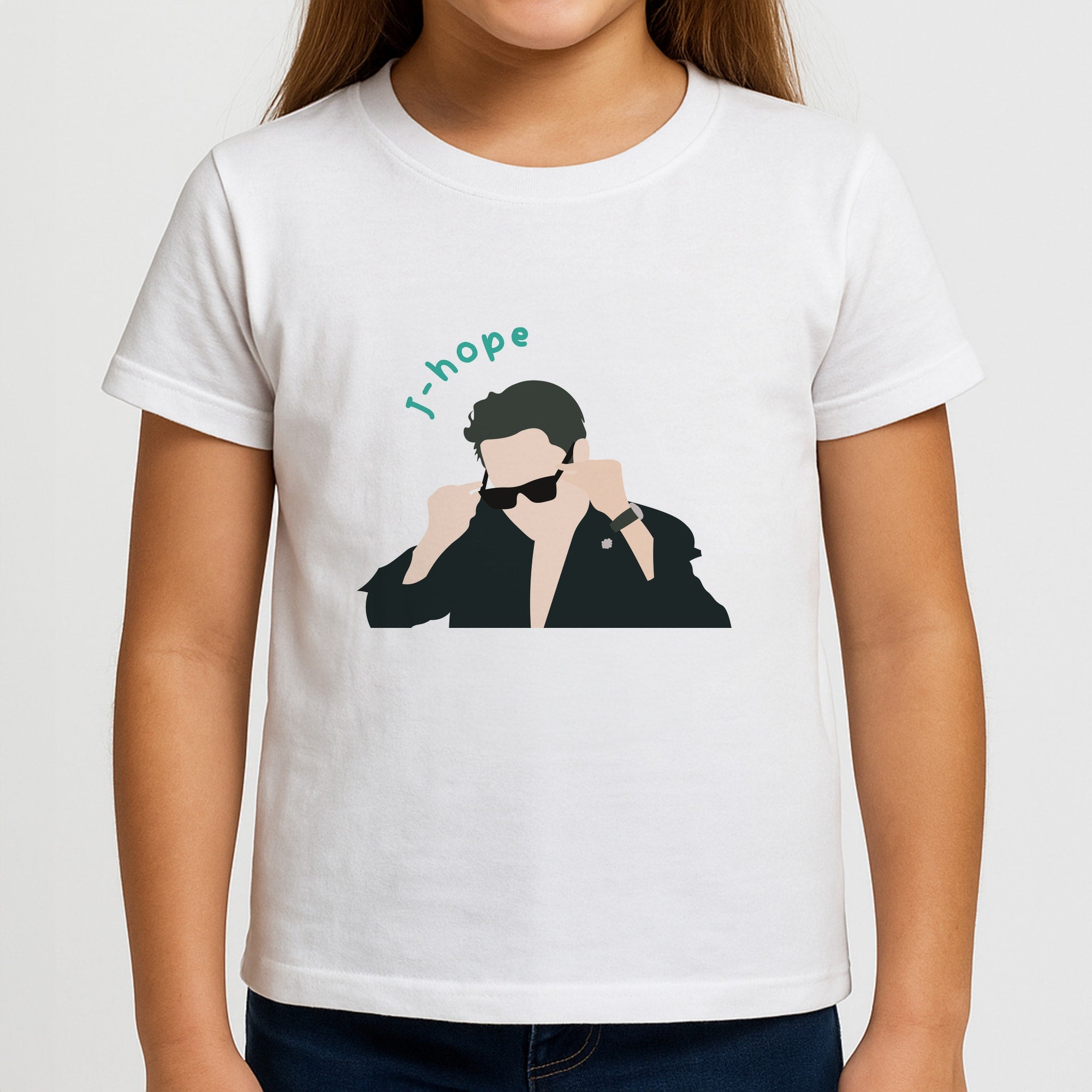 J-Hope Glasses - K Pop Girls T-Shirt