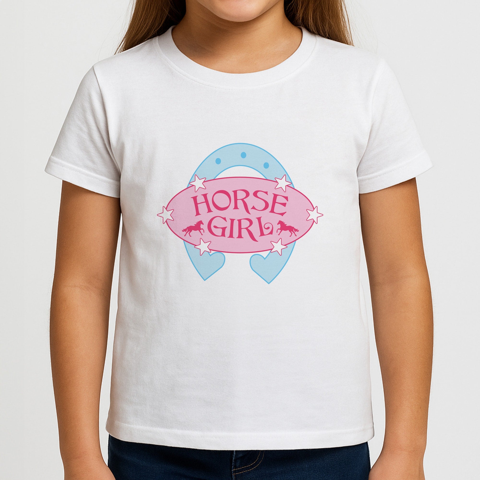 Horse Girl - Horses Kids T-Shirt