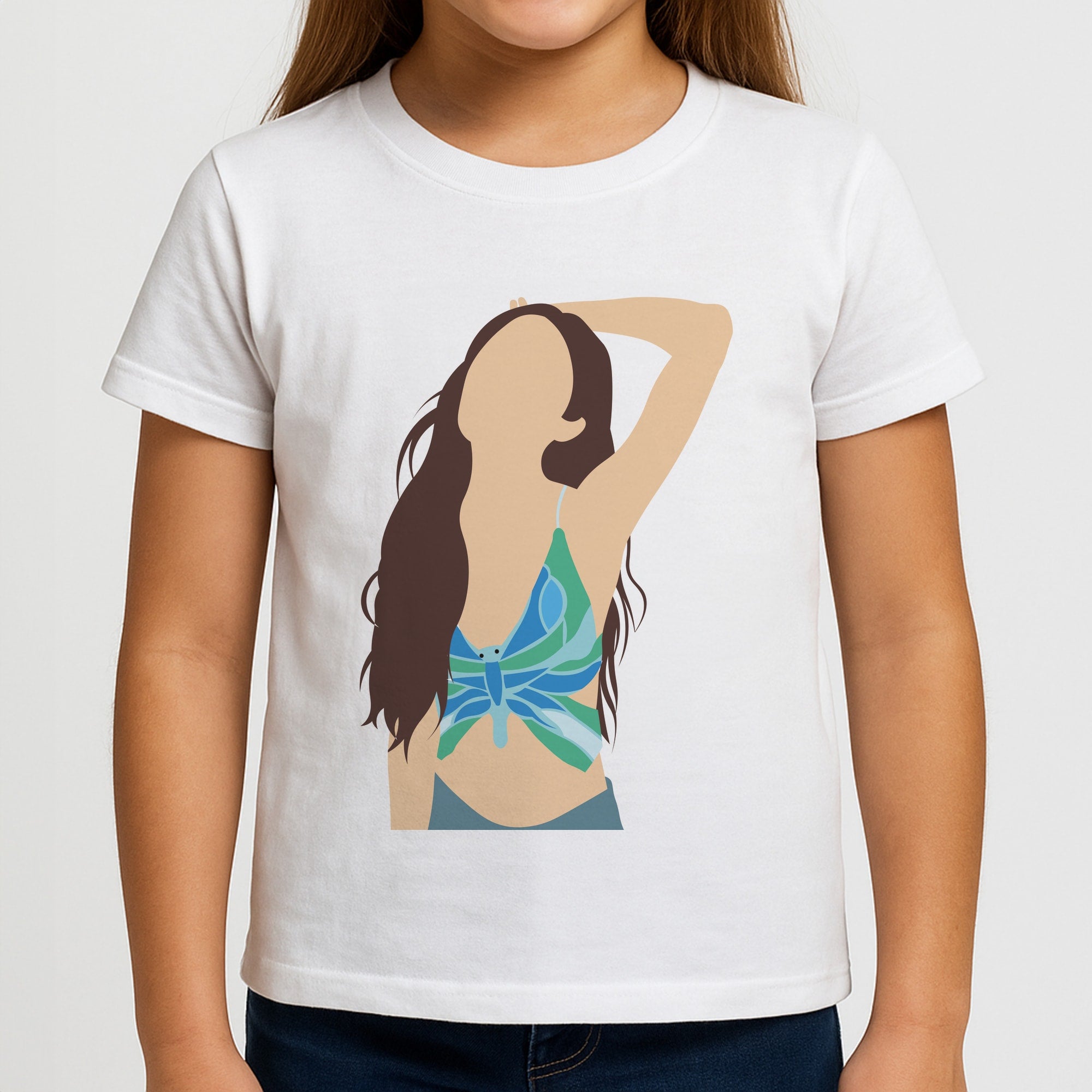 Butterfly Top - Olivia Girls T-Shirt