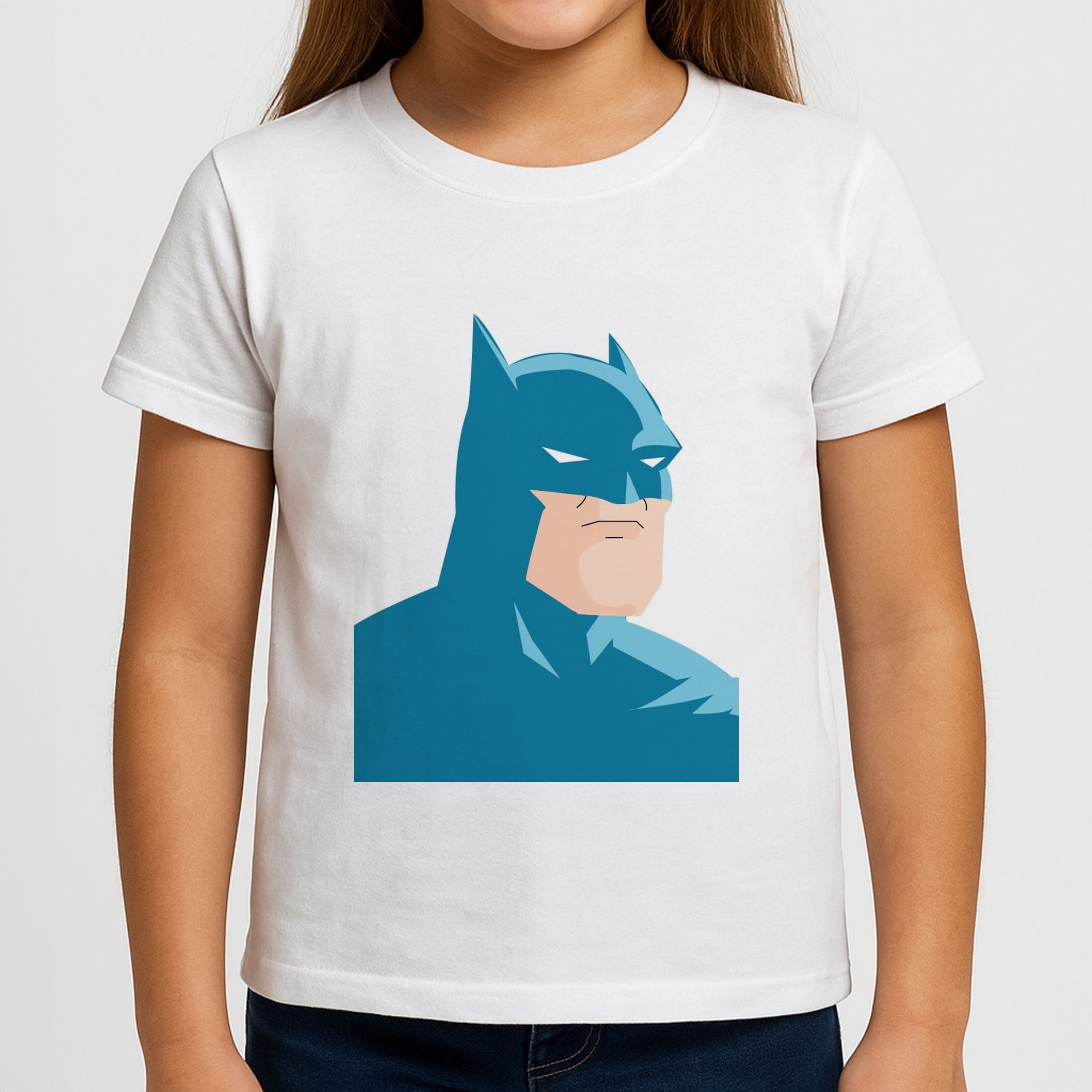 Blue Bat Superhero Girls T-Shirt