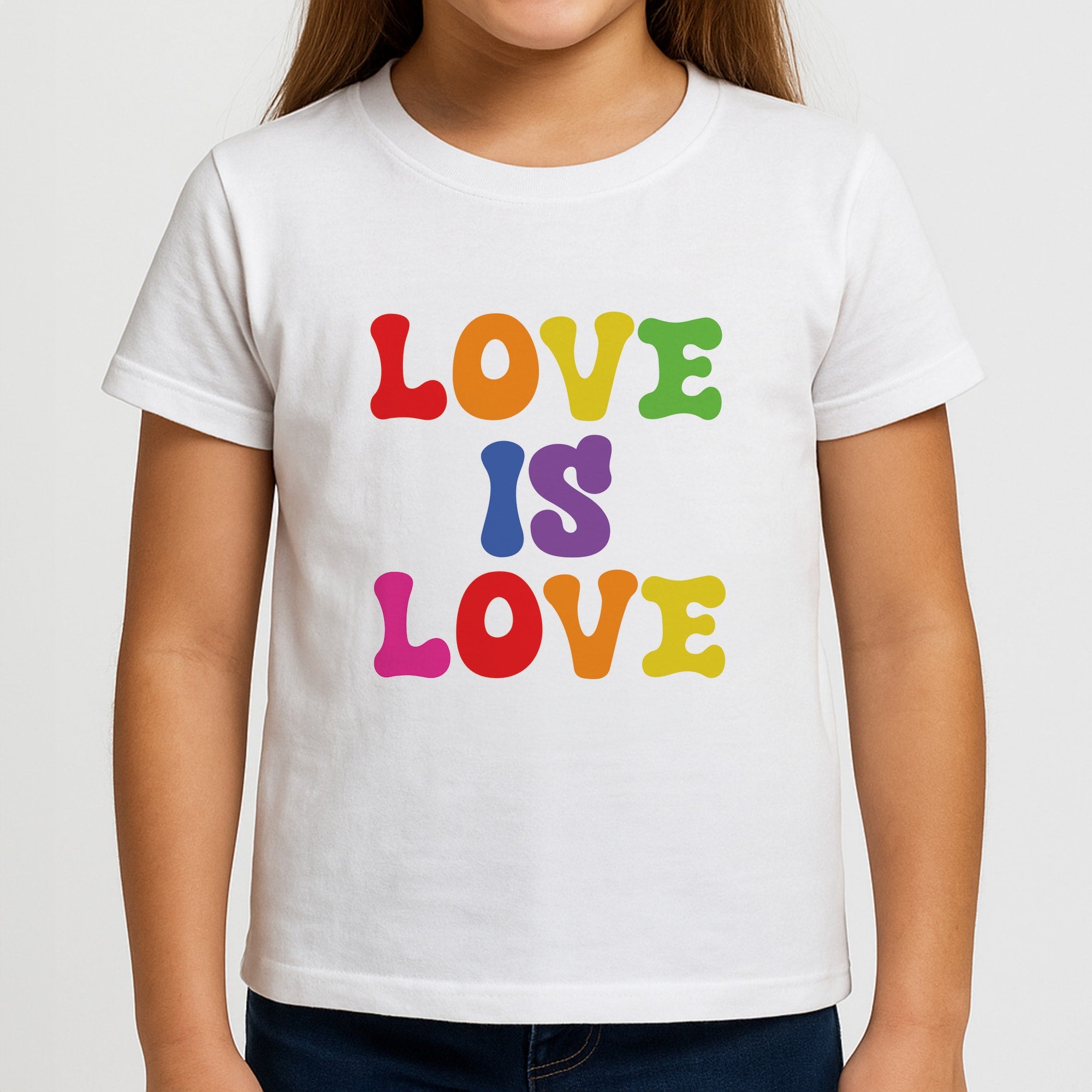 Love Is Love - Pride Girls T-Shirt