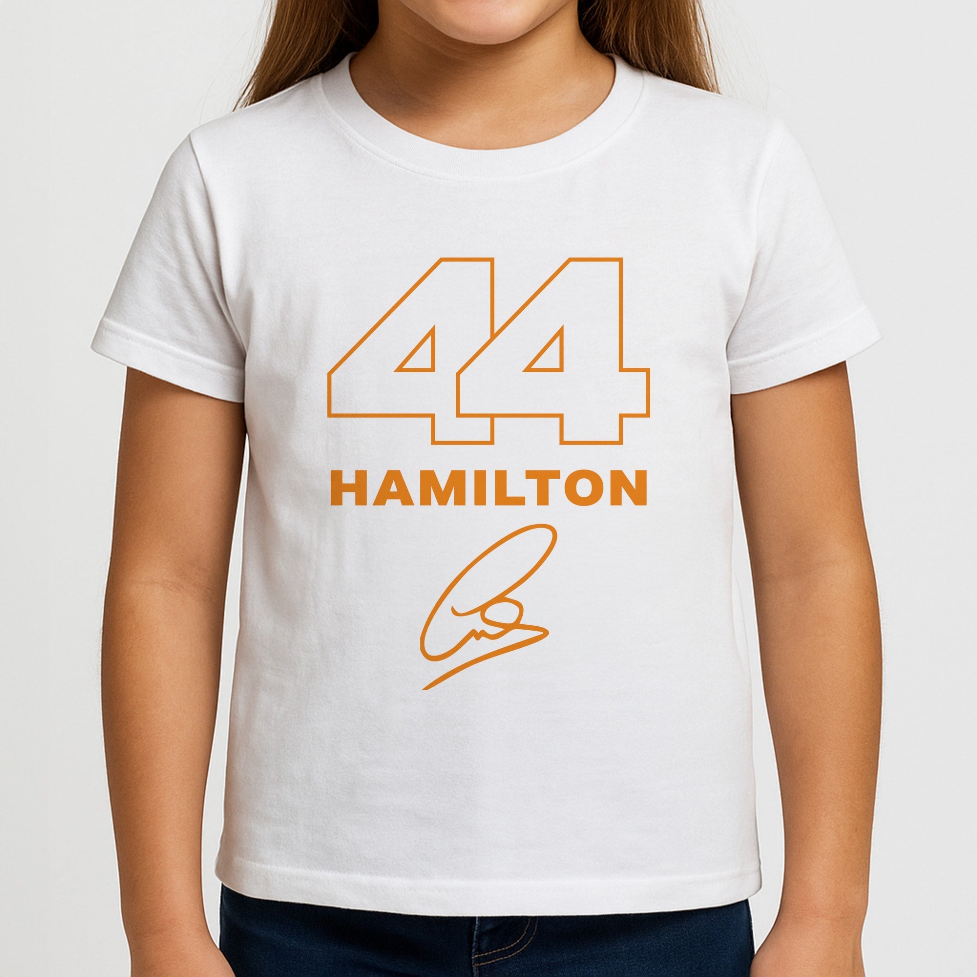 Stripes 44 Hamilton Girls T-Shirt
