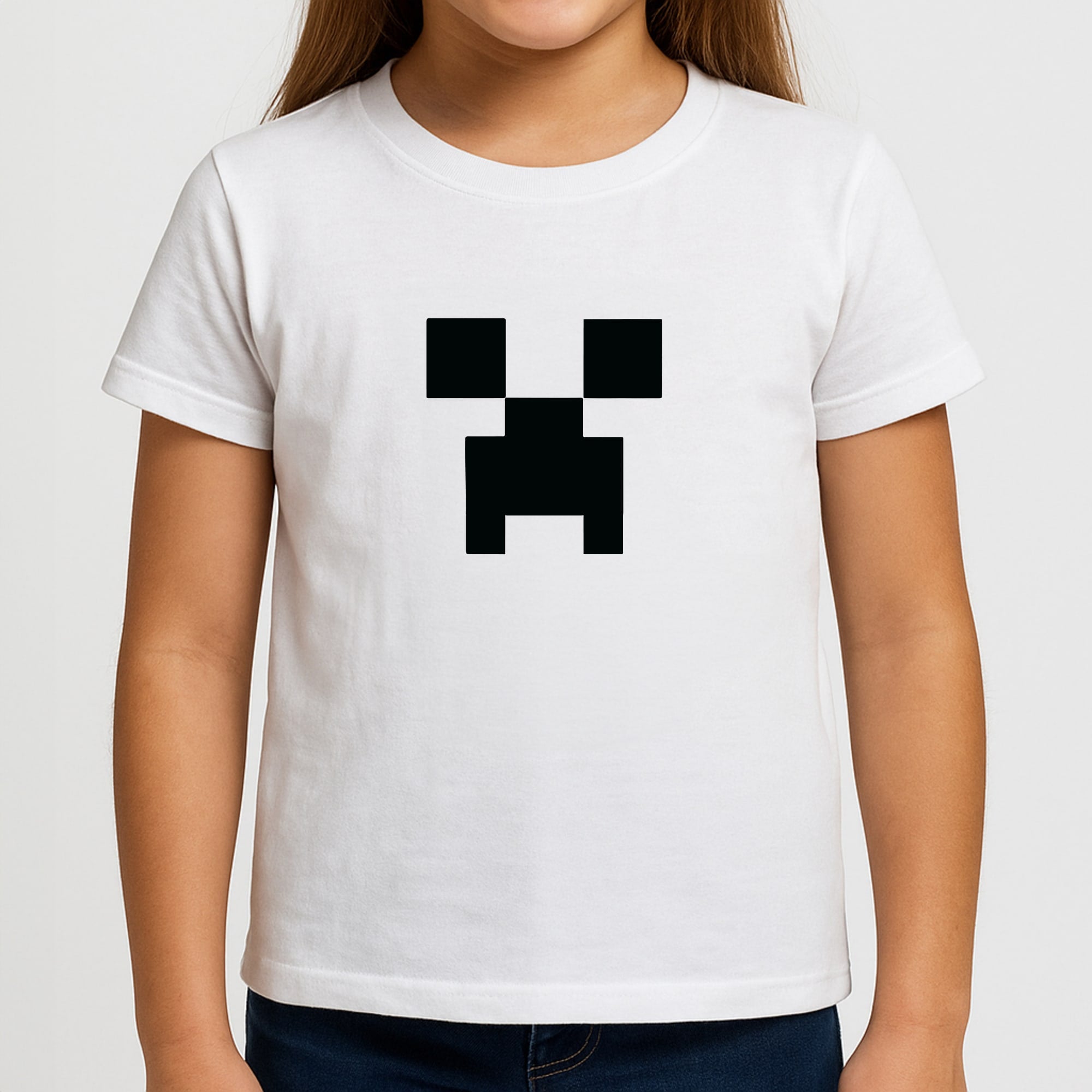 Creeper Face - Mining Girls T-Shirt