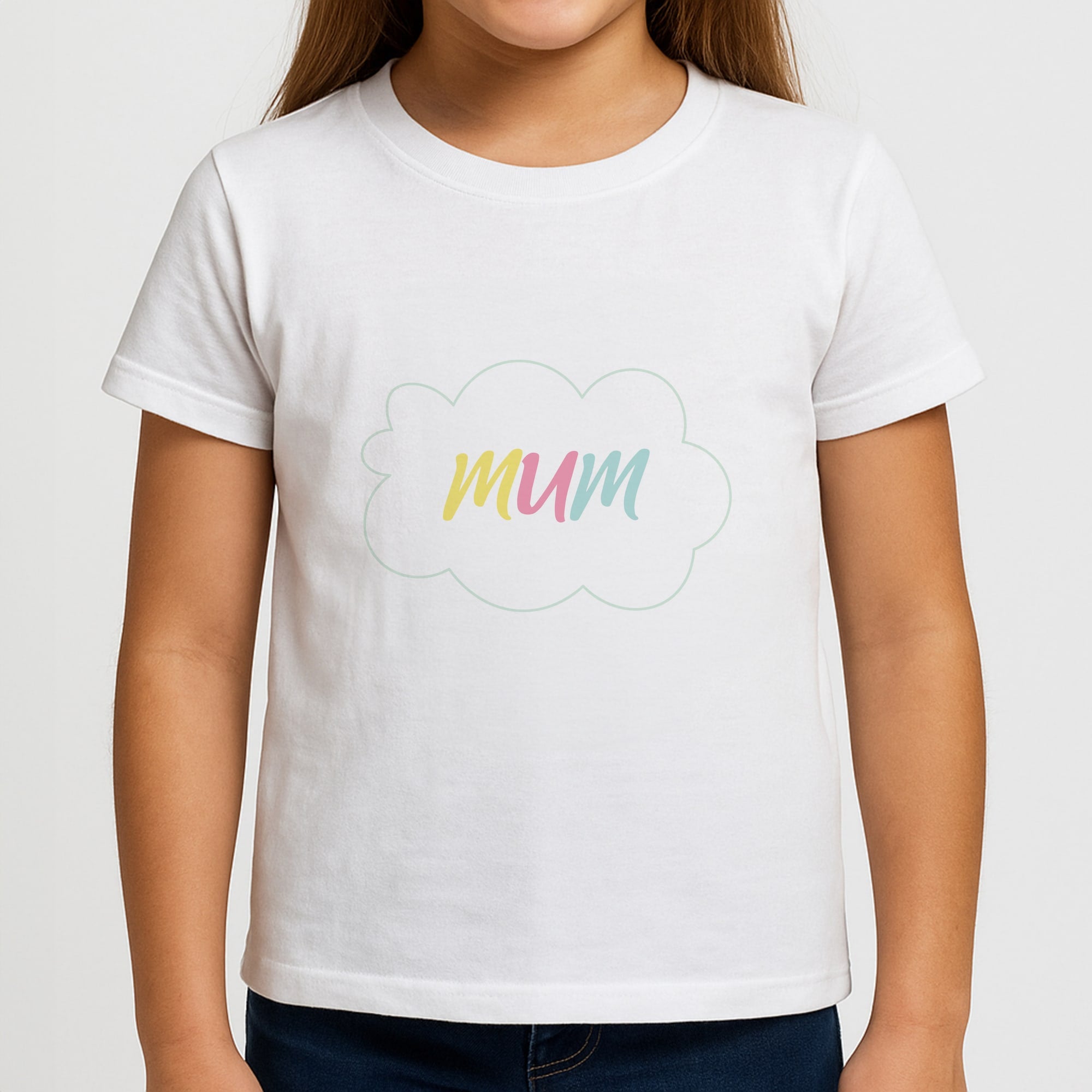 Clouds - Mothers Day Kids T-Shirt