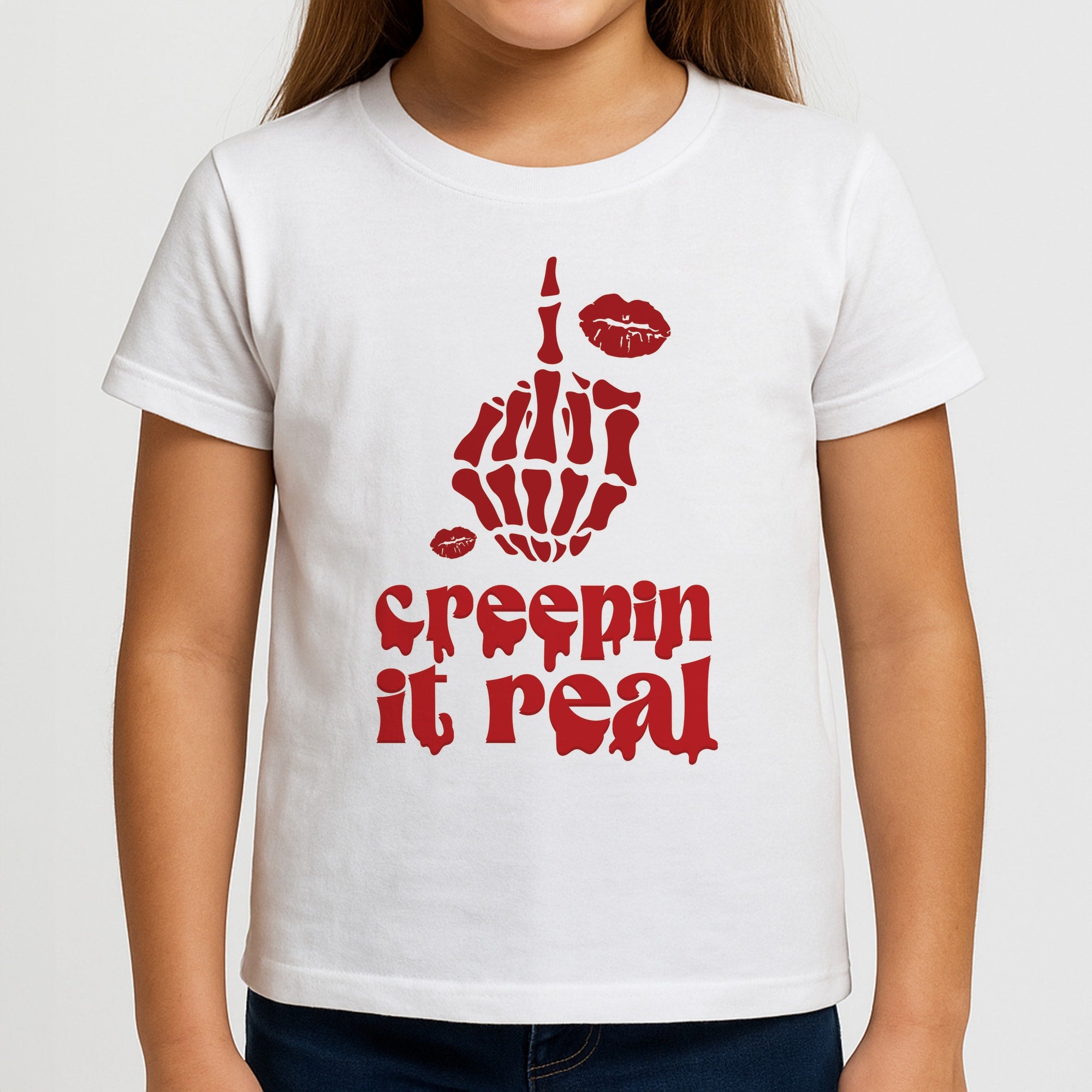 Creepin It Real Girls T-Shirt