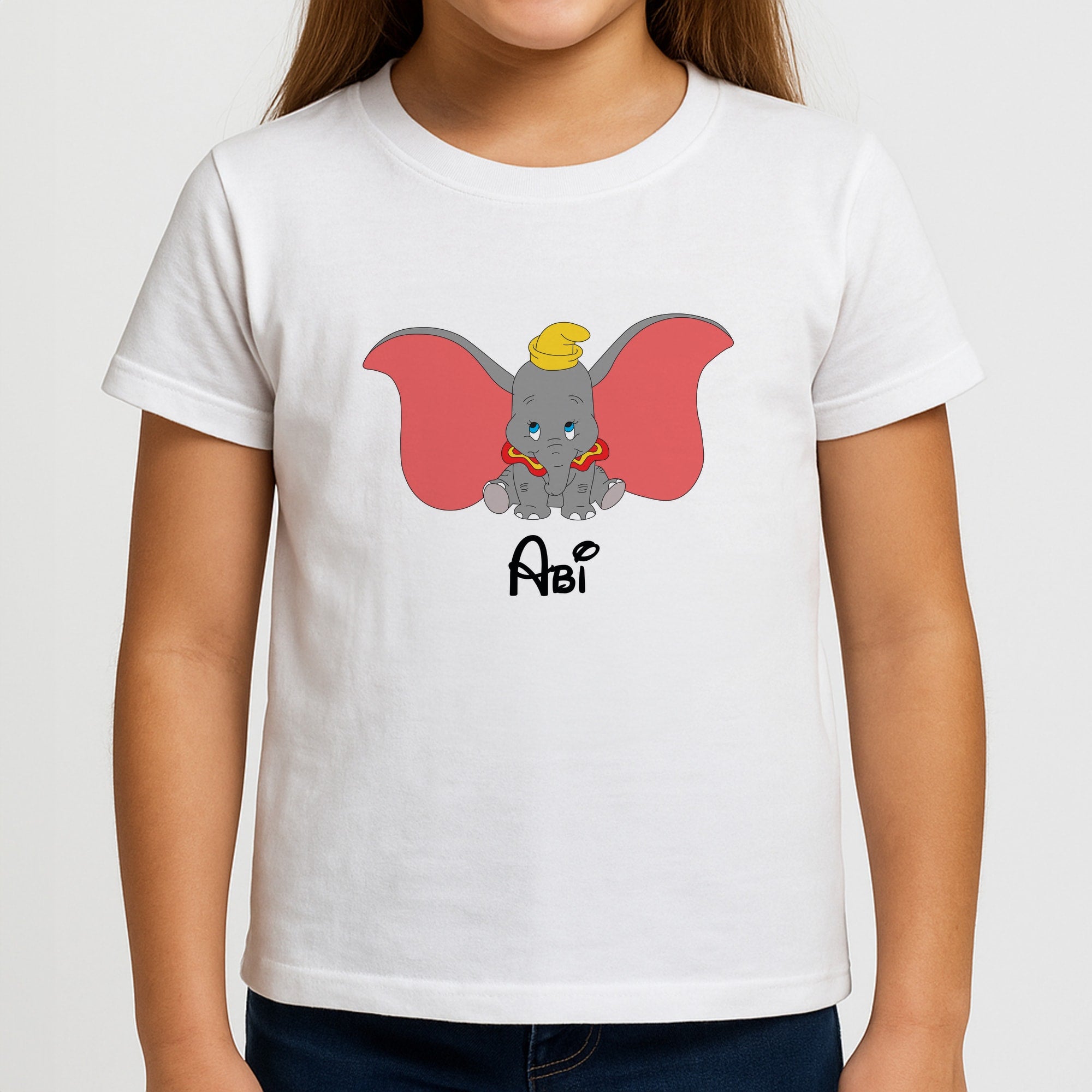 Dumbo - Personalised Fairytale Girls T-Shirt