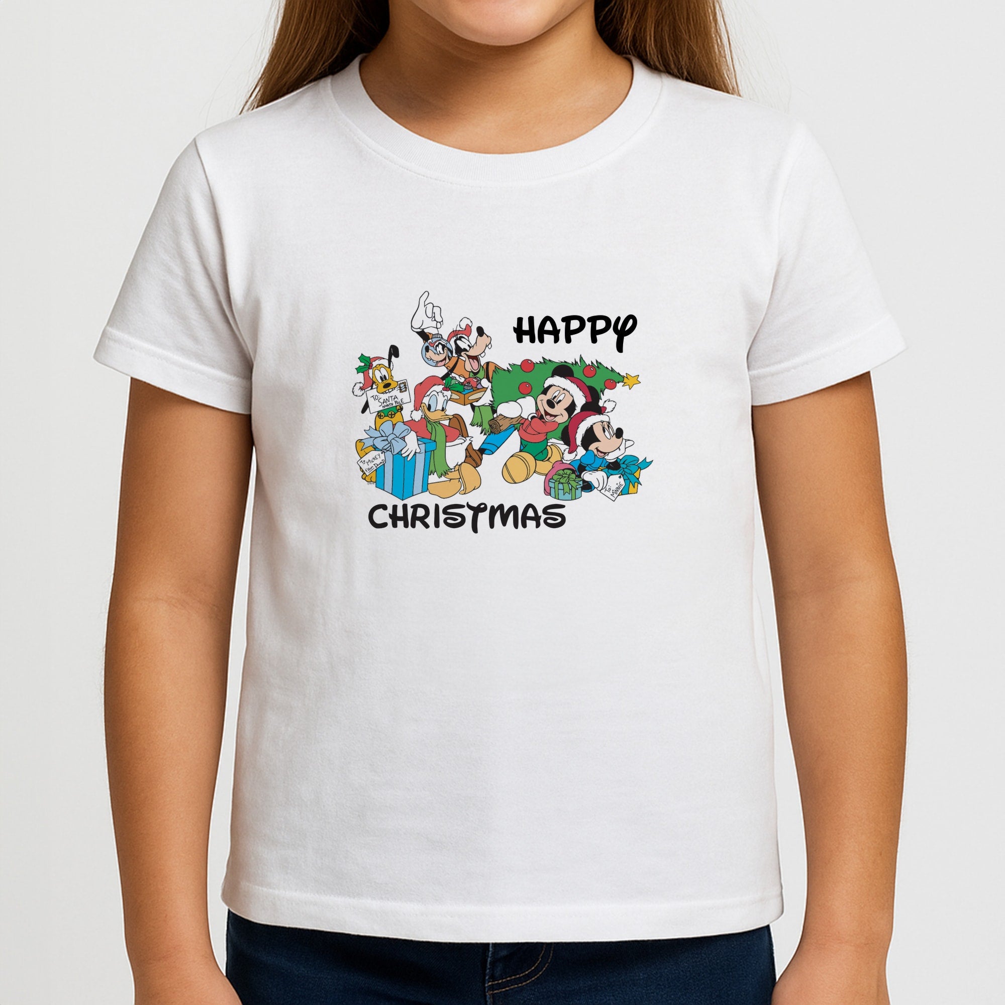 Fairytale Happy Christmas Girls T-Shirt