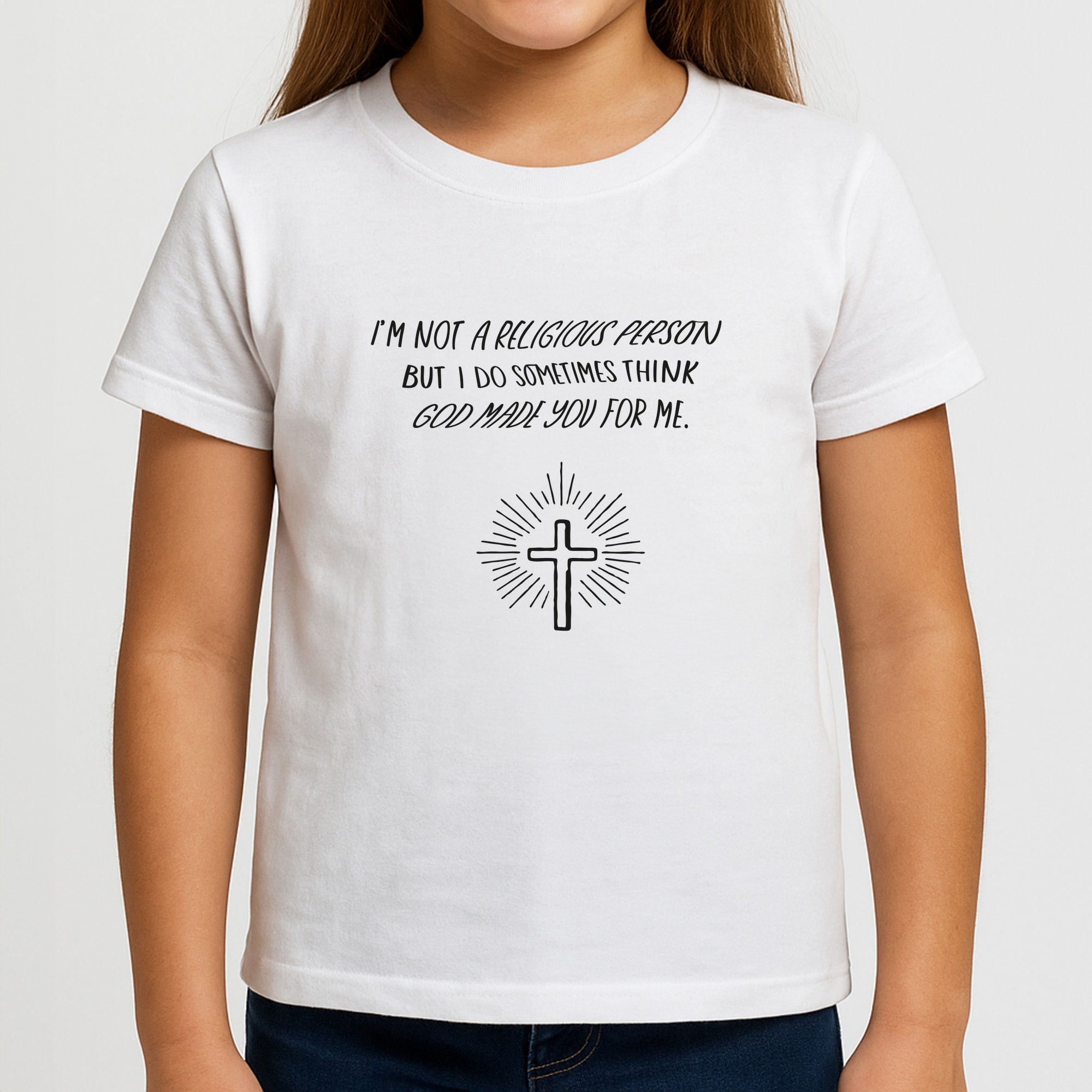 I'm Not A Religious Person Girls T-Shirt