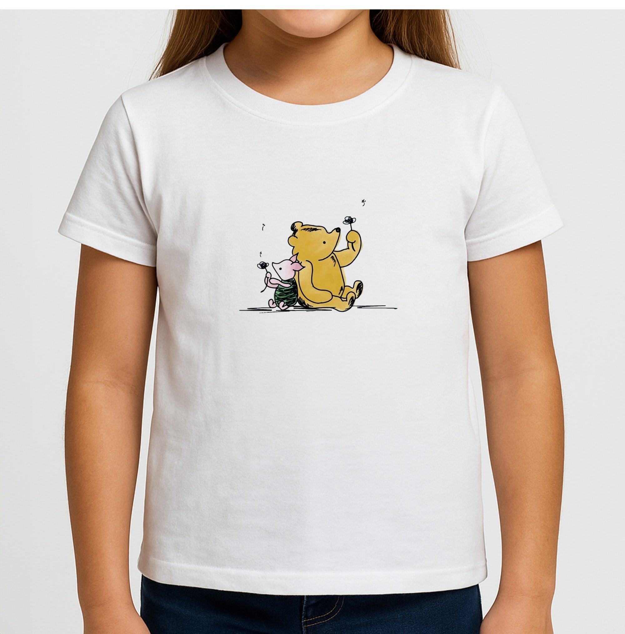 Winnie & Pig Girls T-Shirt