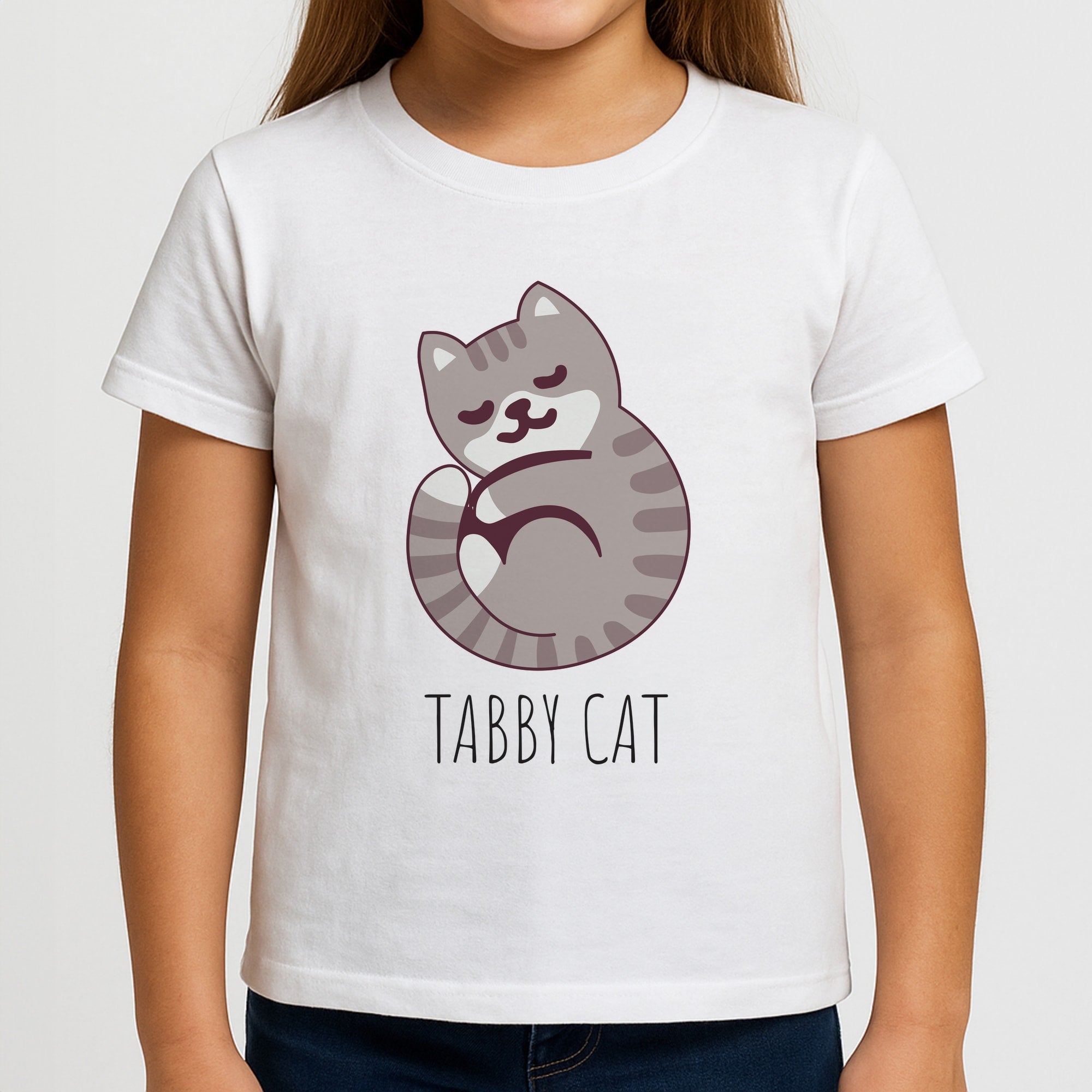 Tabby Cat - Cats Girls T-Shirt
