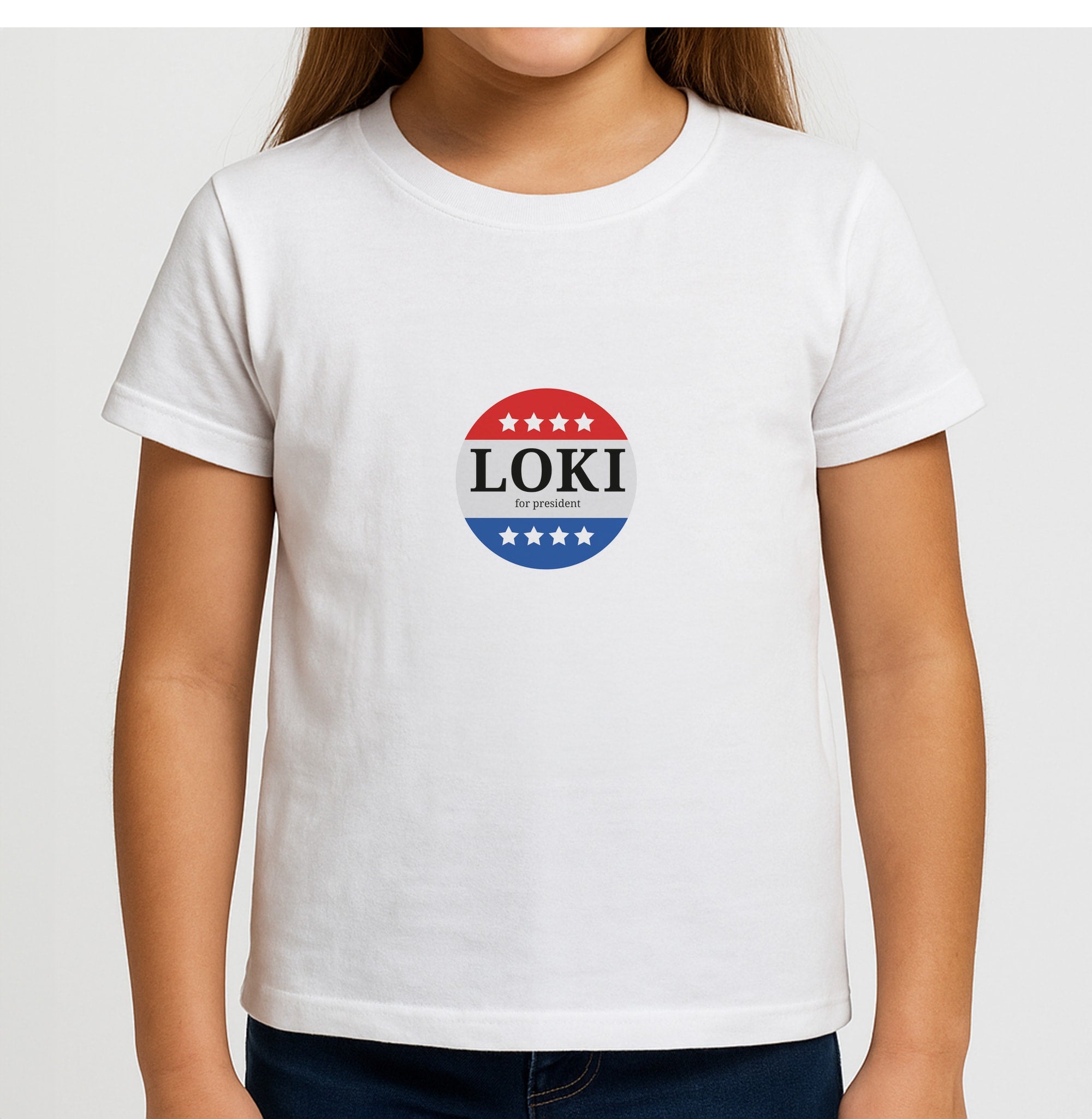 Loki For President Girls T-Shirt