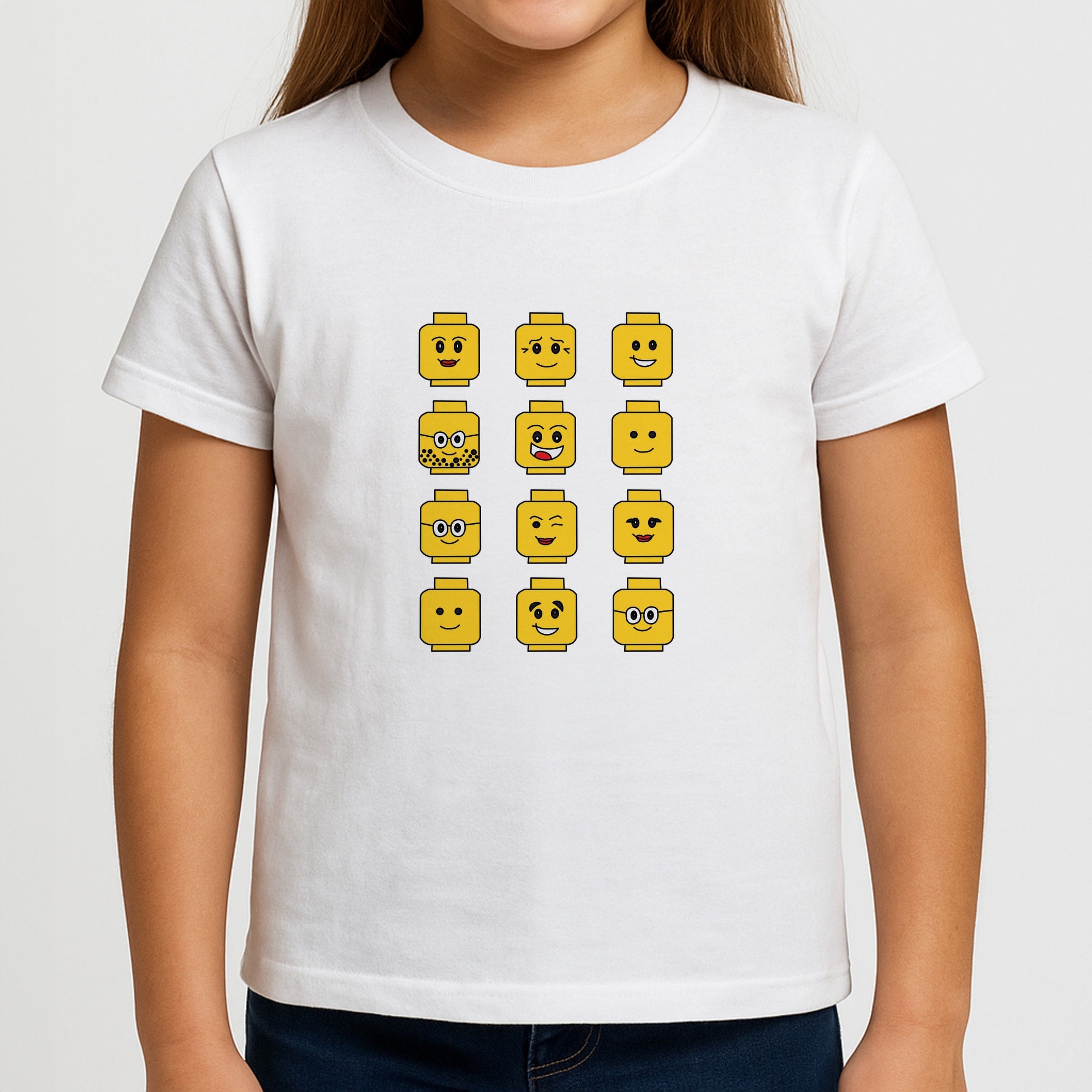 Characters - Bricks Girls T-Shirt
