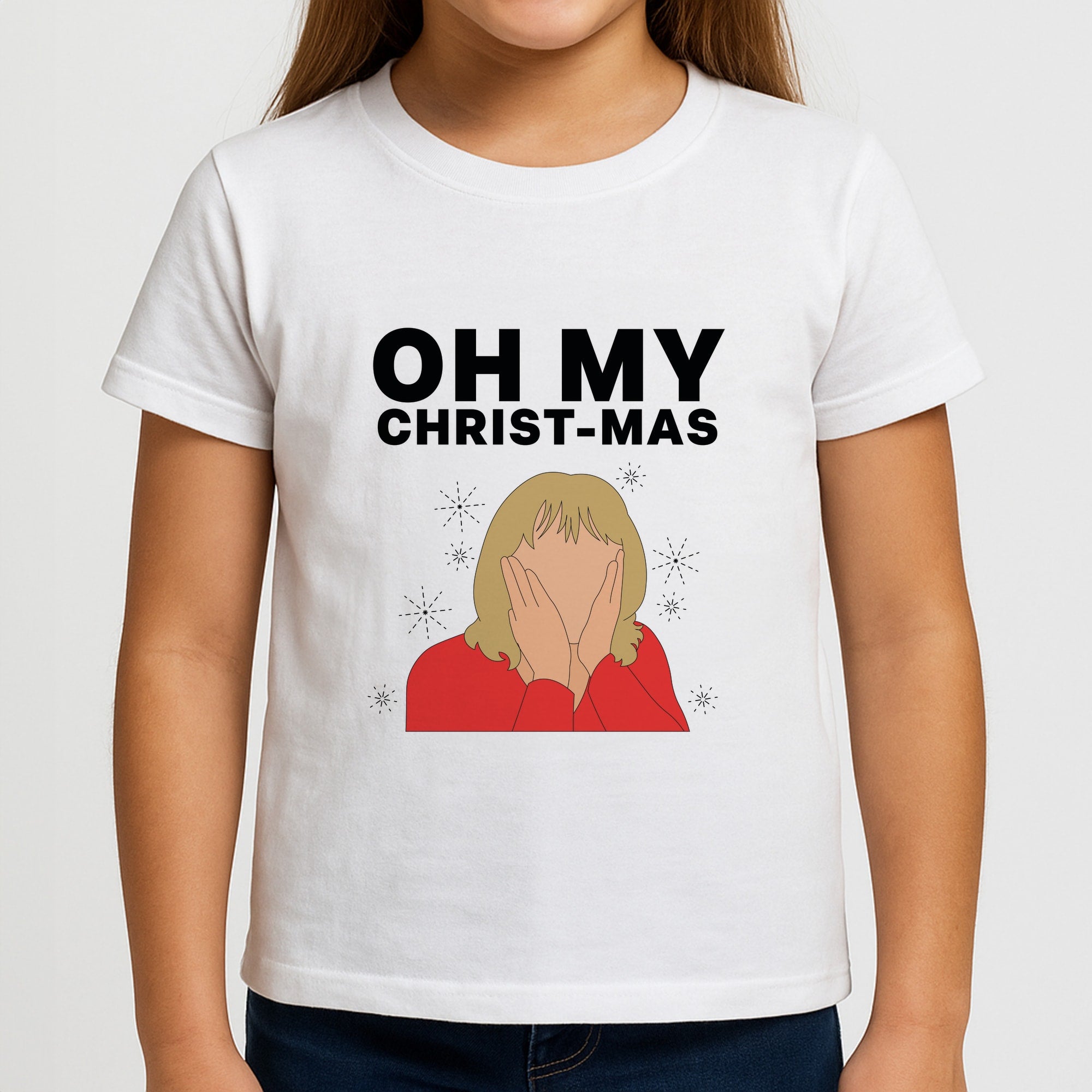 Oh My Christ-Mas Girls T-Shirt