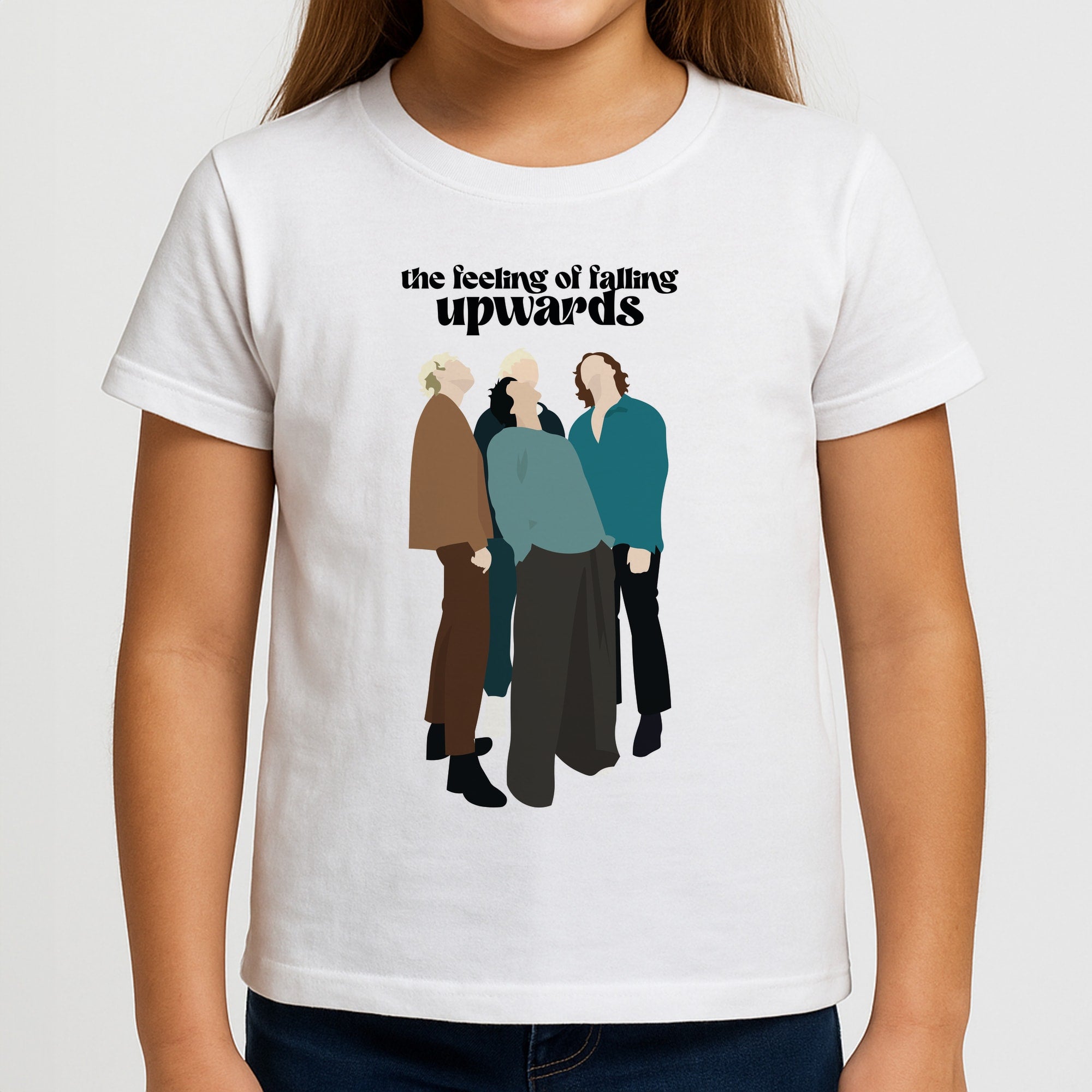 The Feeling Of Falling Upwards Girls T-Shirt