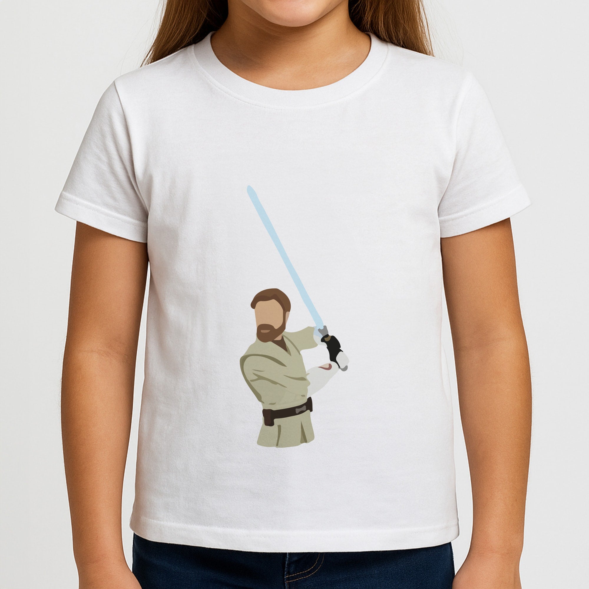 Kenobi Faceless Girls T-Shirt