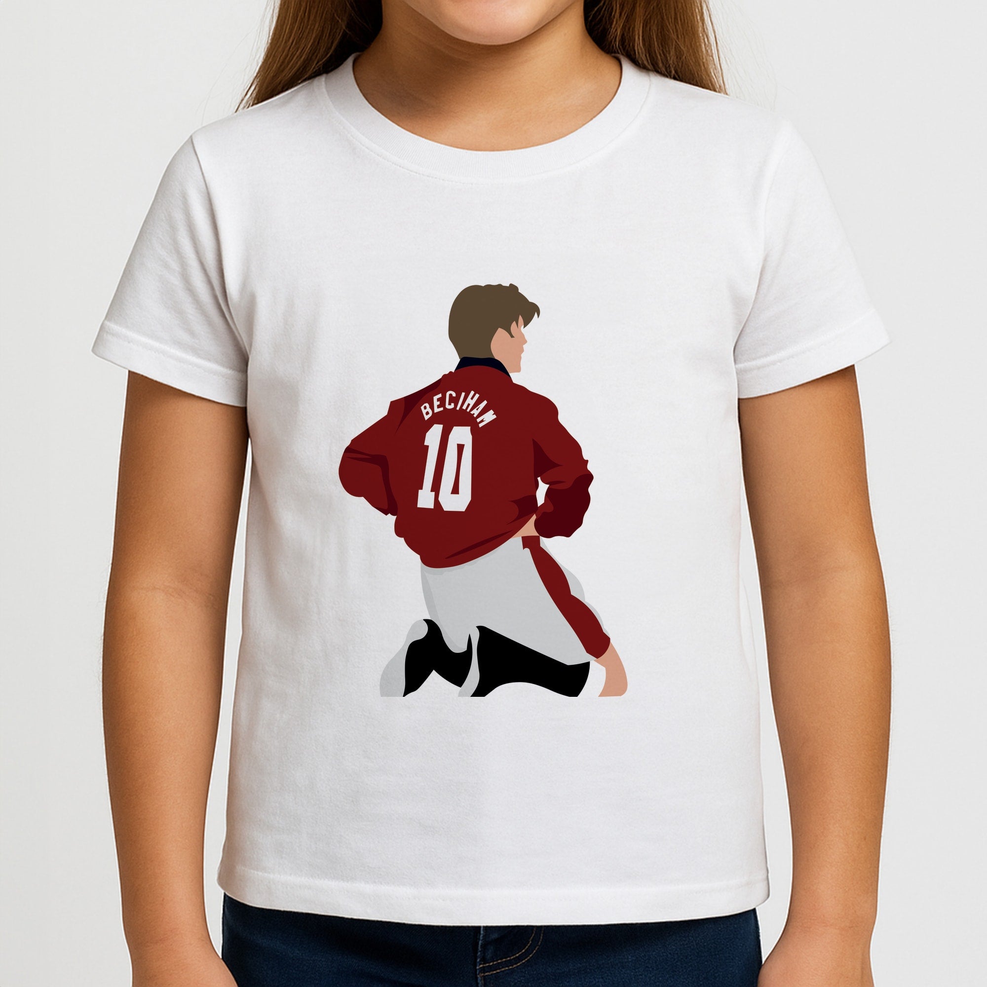 Beckham - Football Girls T-Shirt