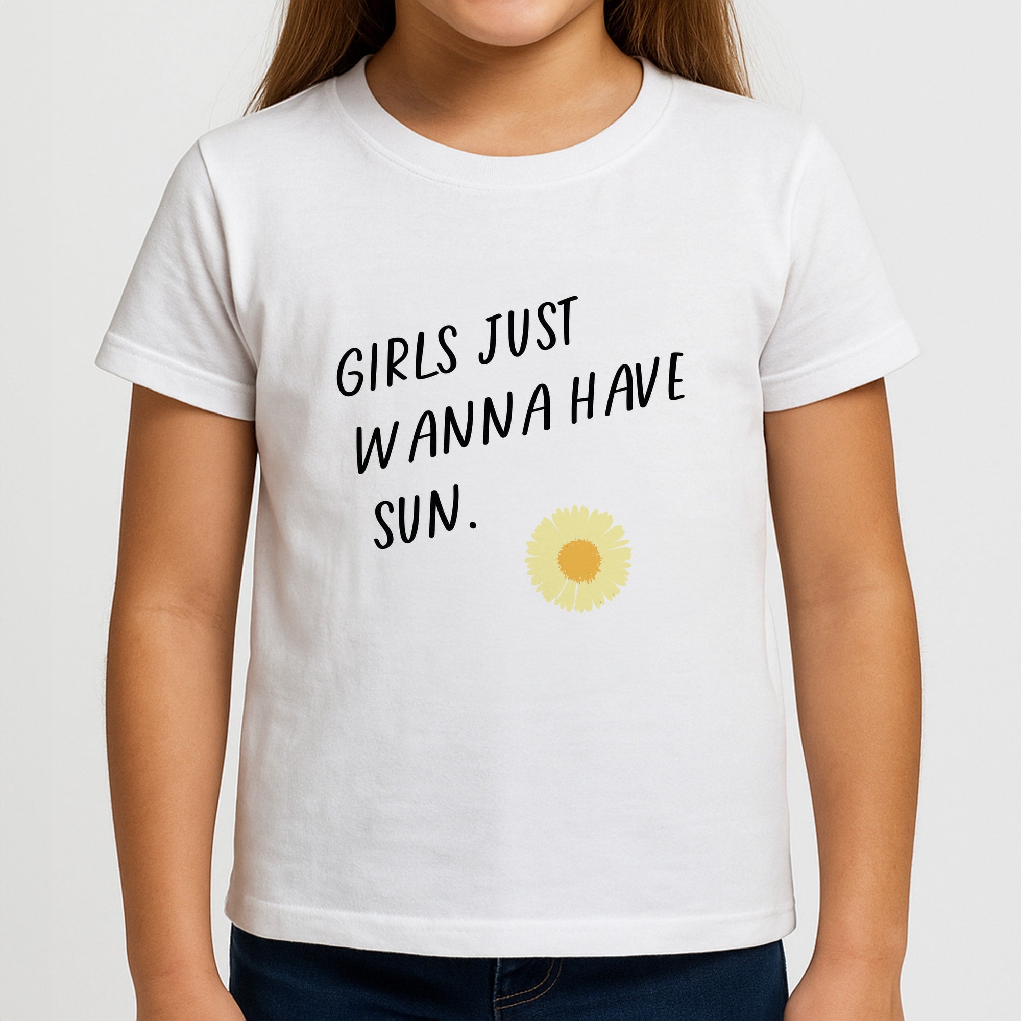 Girls Just Wanna Have Sun - Summer Kids T-Shirt