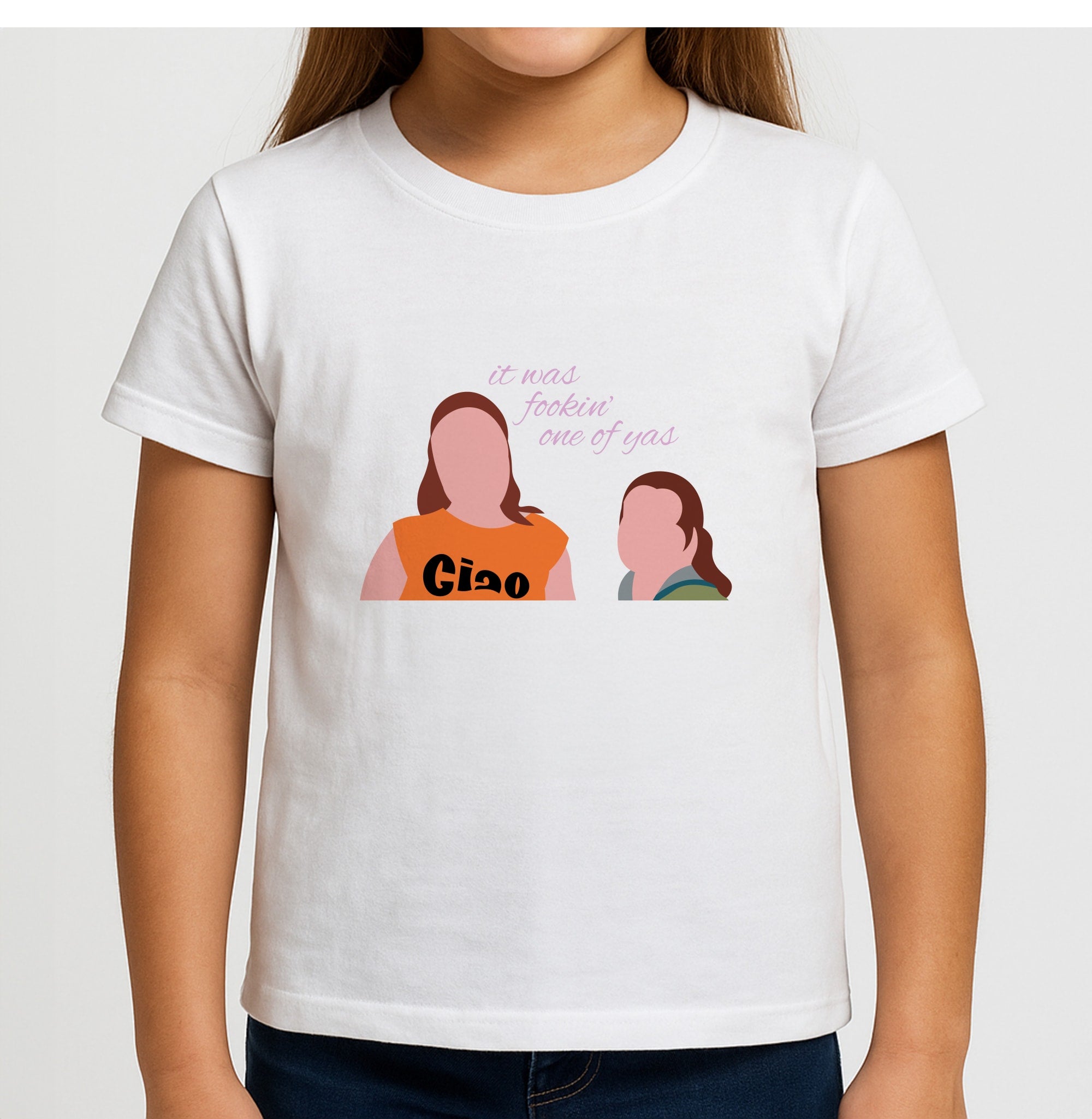 It Was Fookin' One Of Yas - British Pop Culture Girls T-Shirt