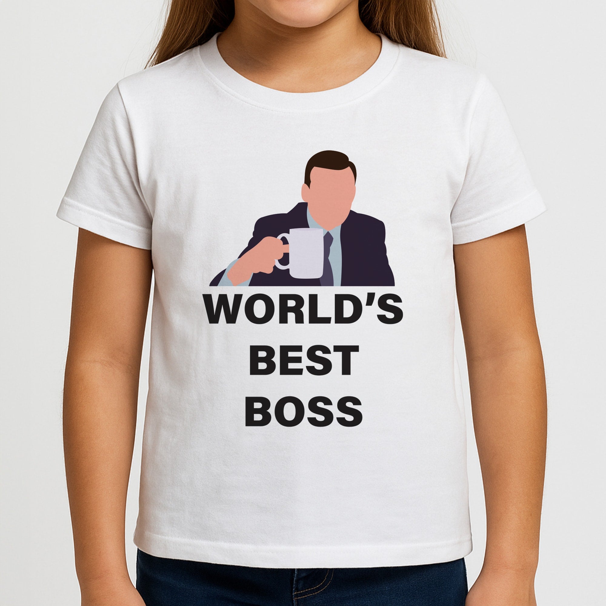 World's Best Boss - The Office Girls T-Shirt