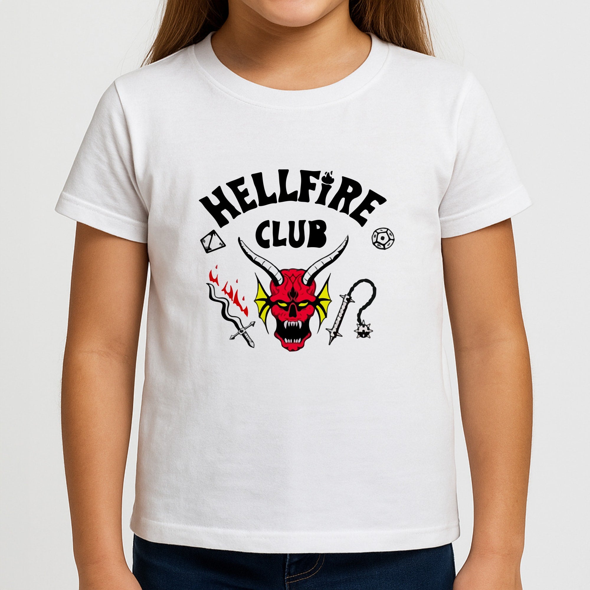 Hellfire Club Logo Girls T-Shirt