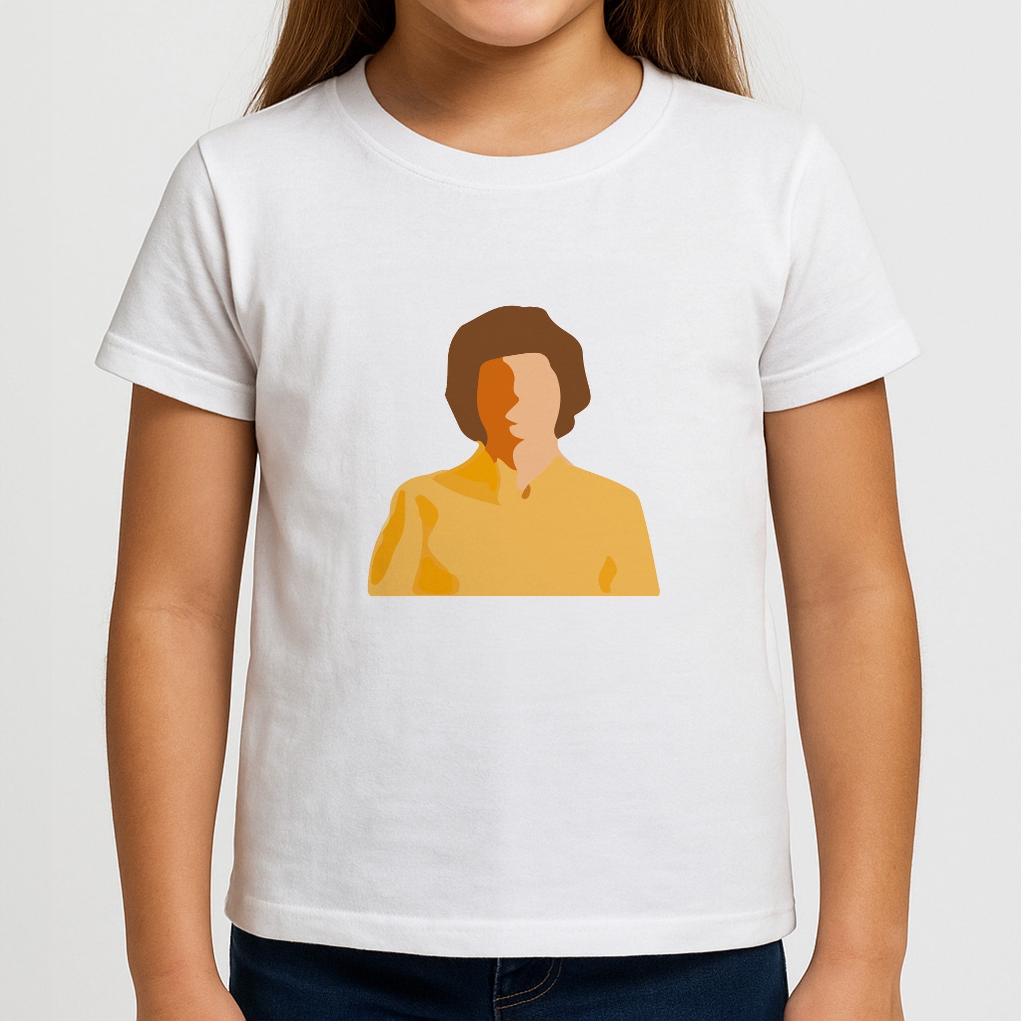 Faceless Mike - Stranger Things Girls T-Shirt