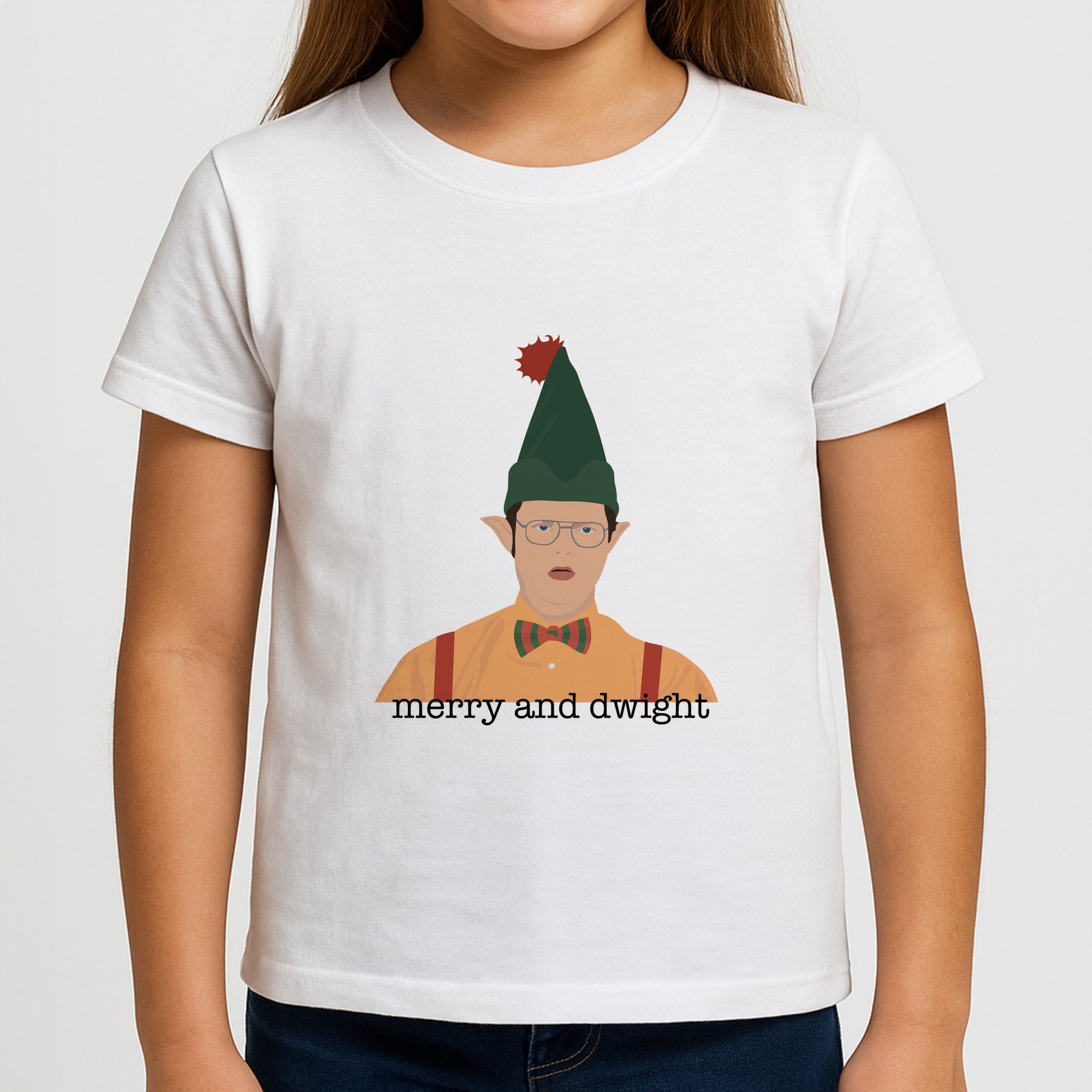 Merry And Dwight Girls T-Shirt