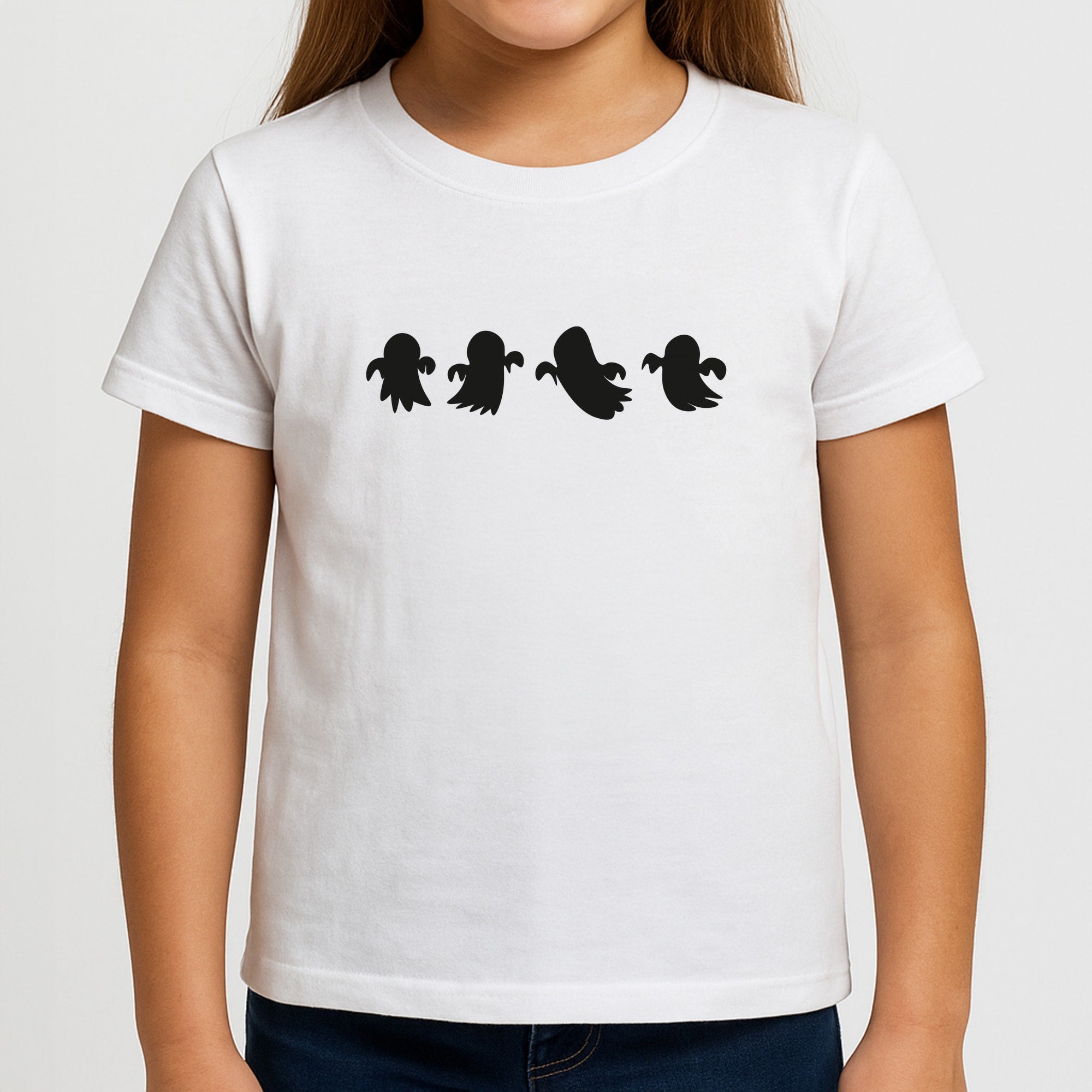 Halloween Pattern 8 Girls T-Shirt