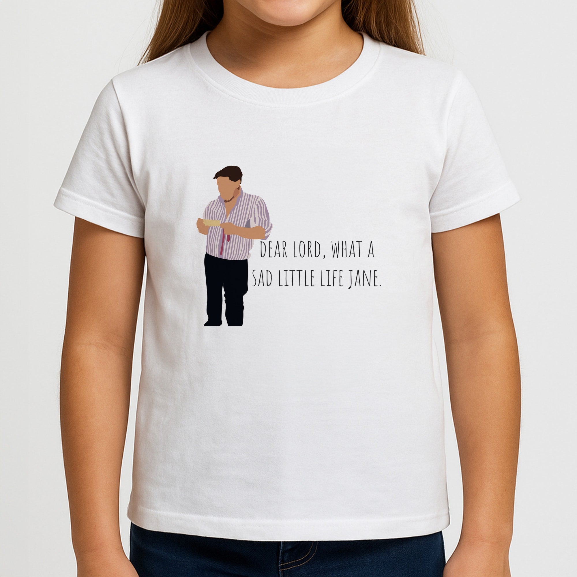 Sad Little Life Jane - British Pop Culture Girls T-Shirt