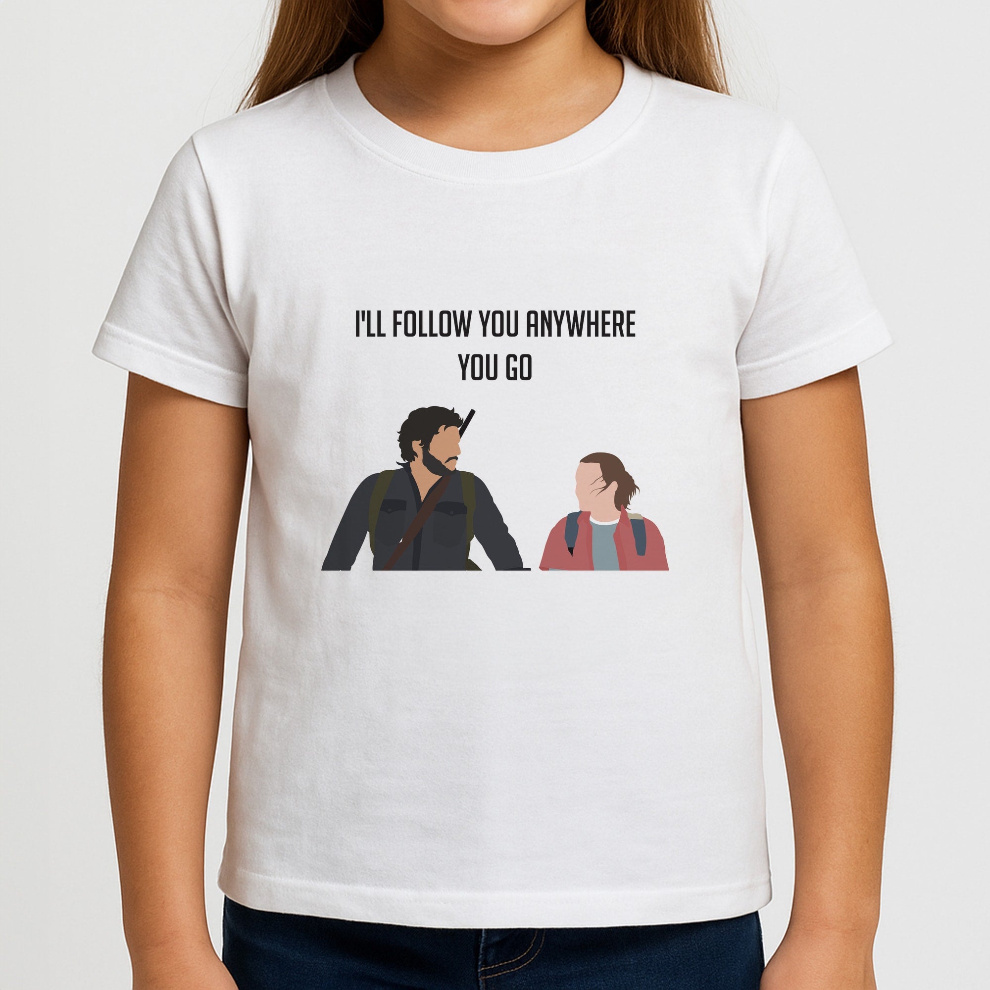 I'll Follow You Anywhere Ellie And Joel Kids T-Shirt