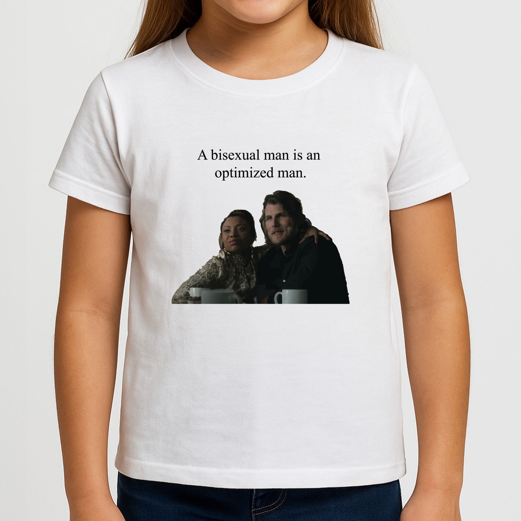 A Bisexual Man Girls T-Shirt