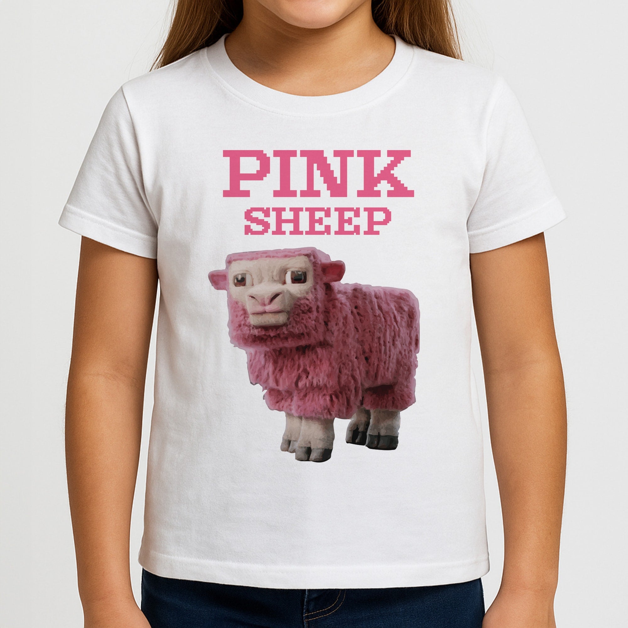Pink Sheep Girls T-Shirt