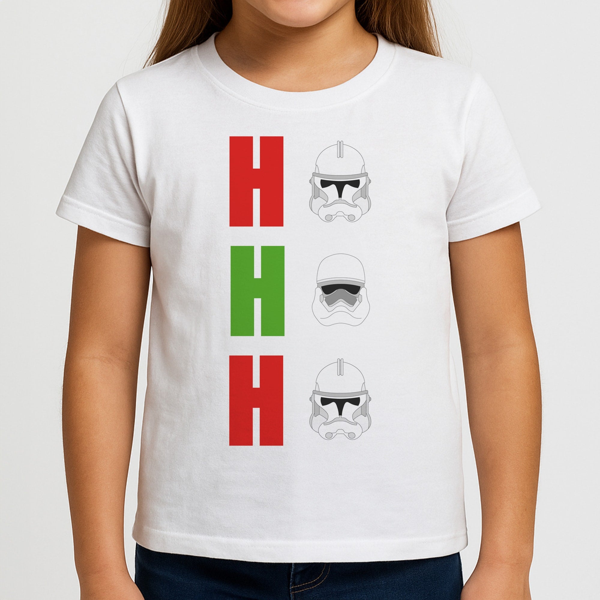 Ho Ho Ho Troopers Girls T-Shirt
