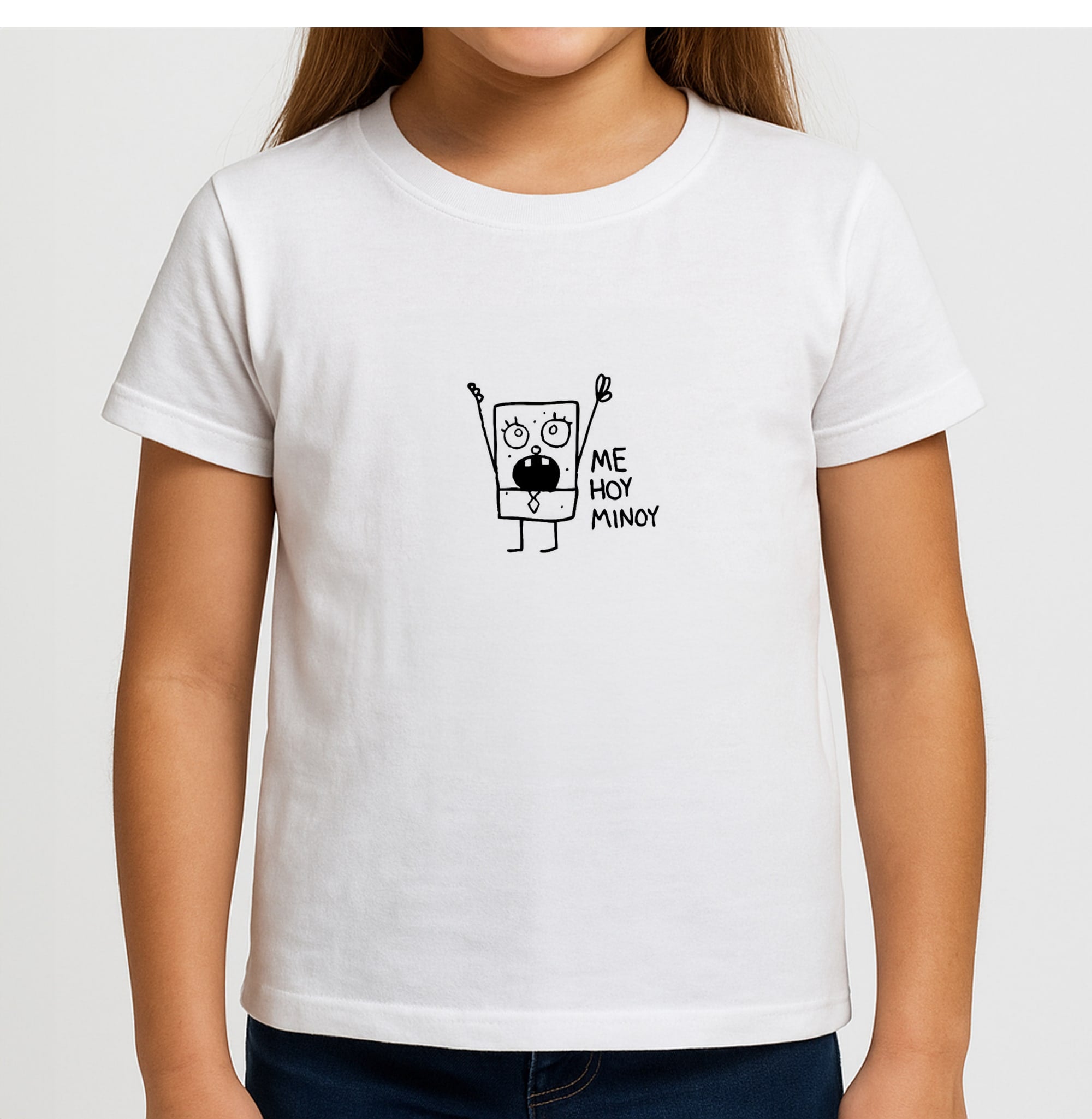 Doodlebob Me Hoy Minoy Girls T-Shirt