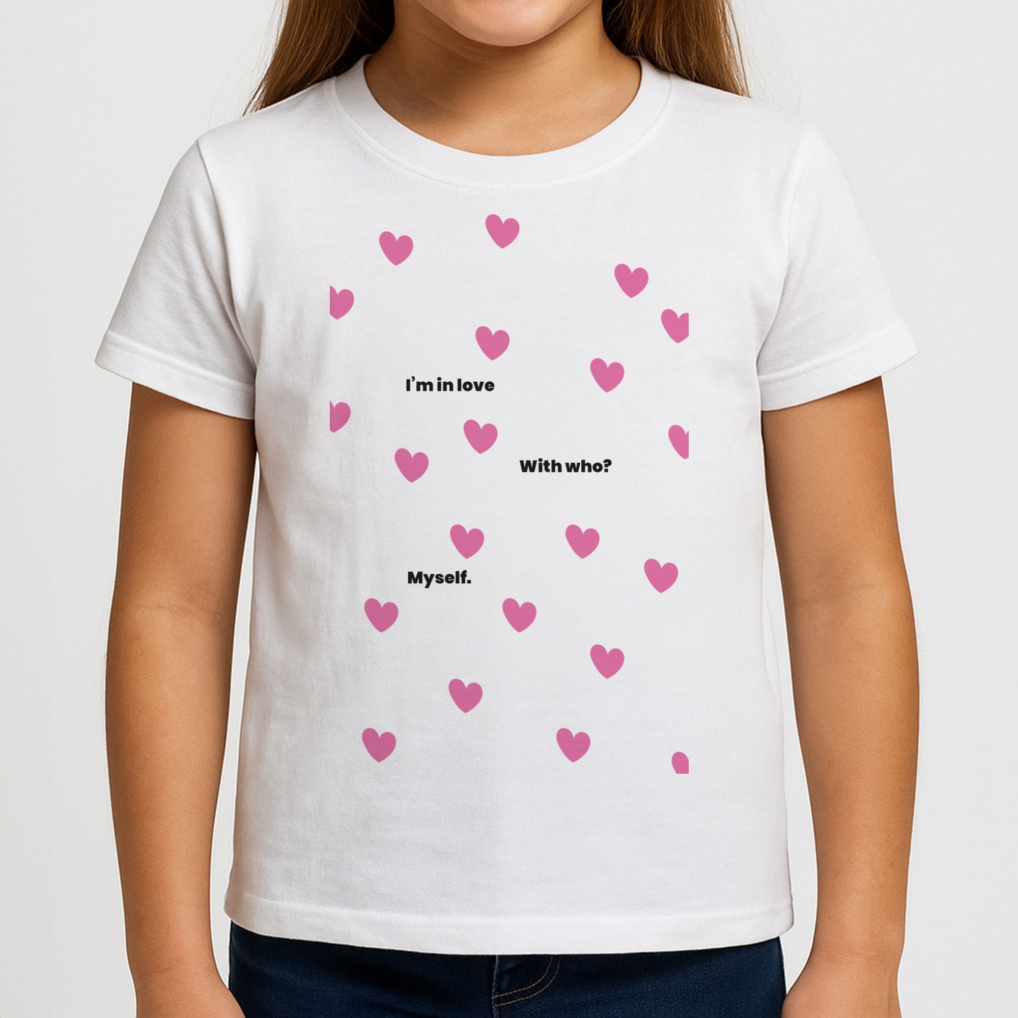 Im in love - Kourtney Kardashian Girls T-Shirt